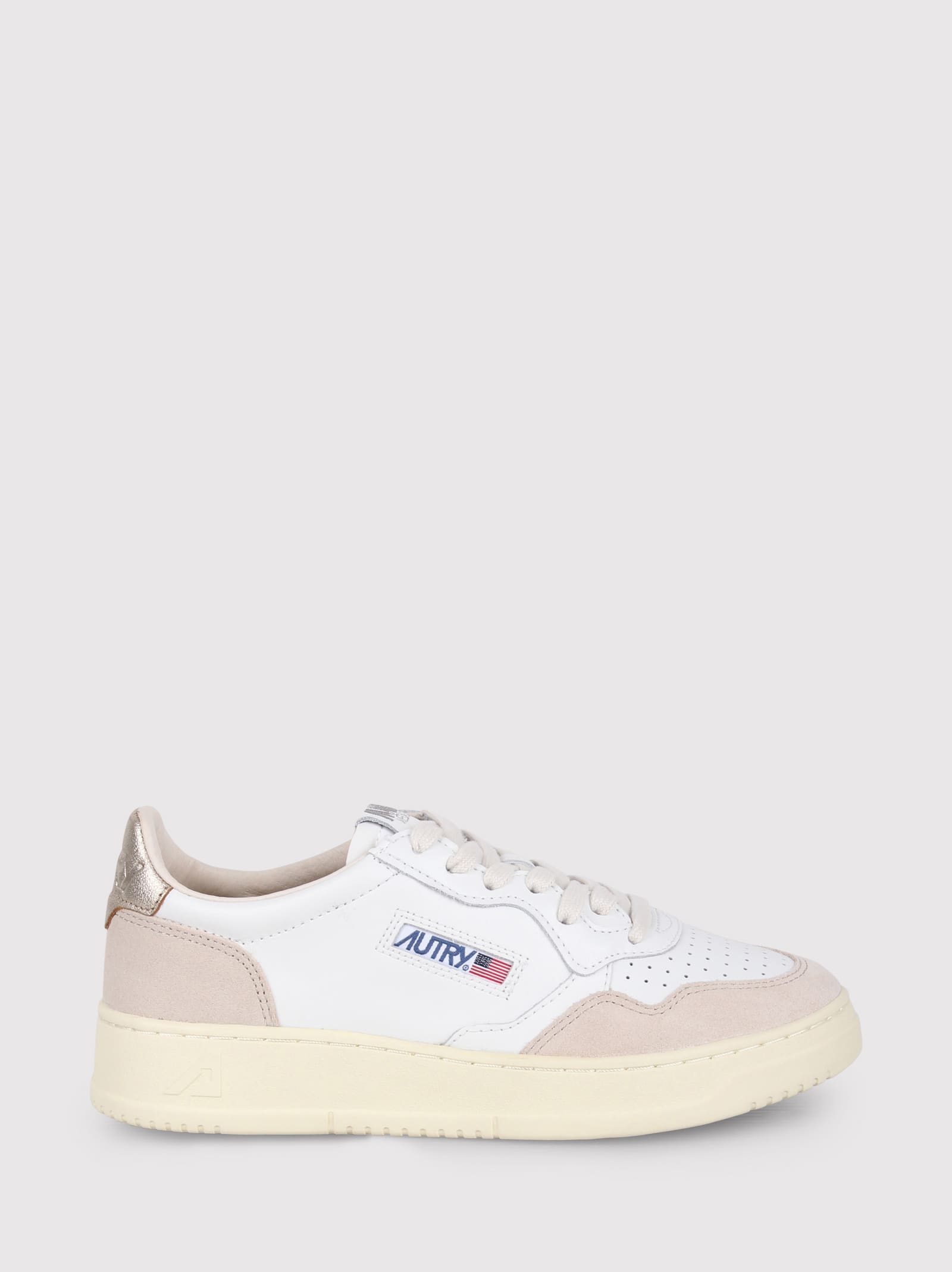 Shop Autry Medalist Panelled Sneakers