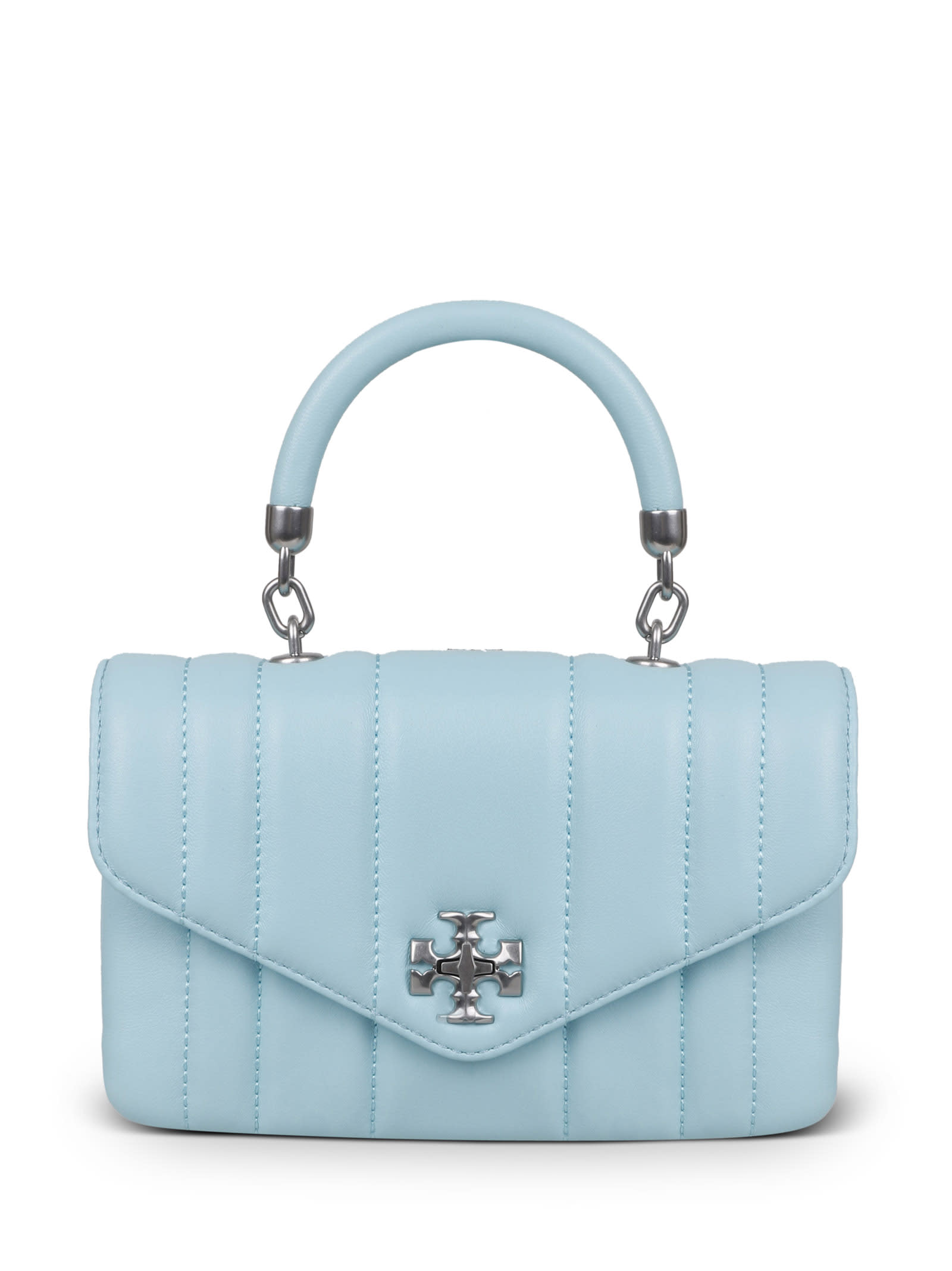 Tory Burch Kira Mini Top Handle Bag In Light Celeste | ModeSens