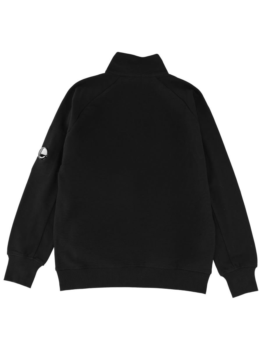 C.p. Company C. P. Company Zip Sweatshirt. In Black