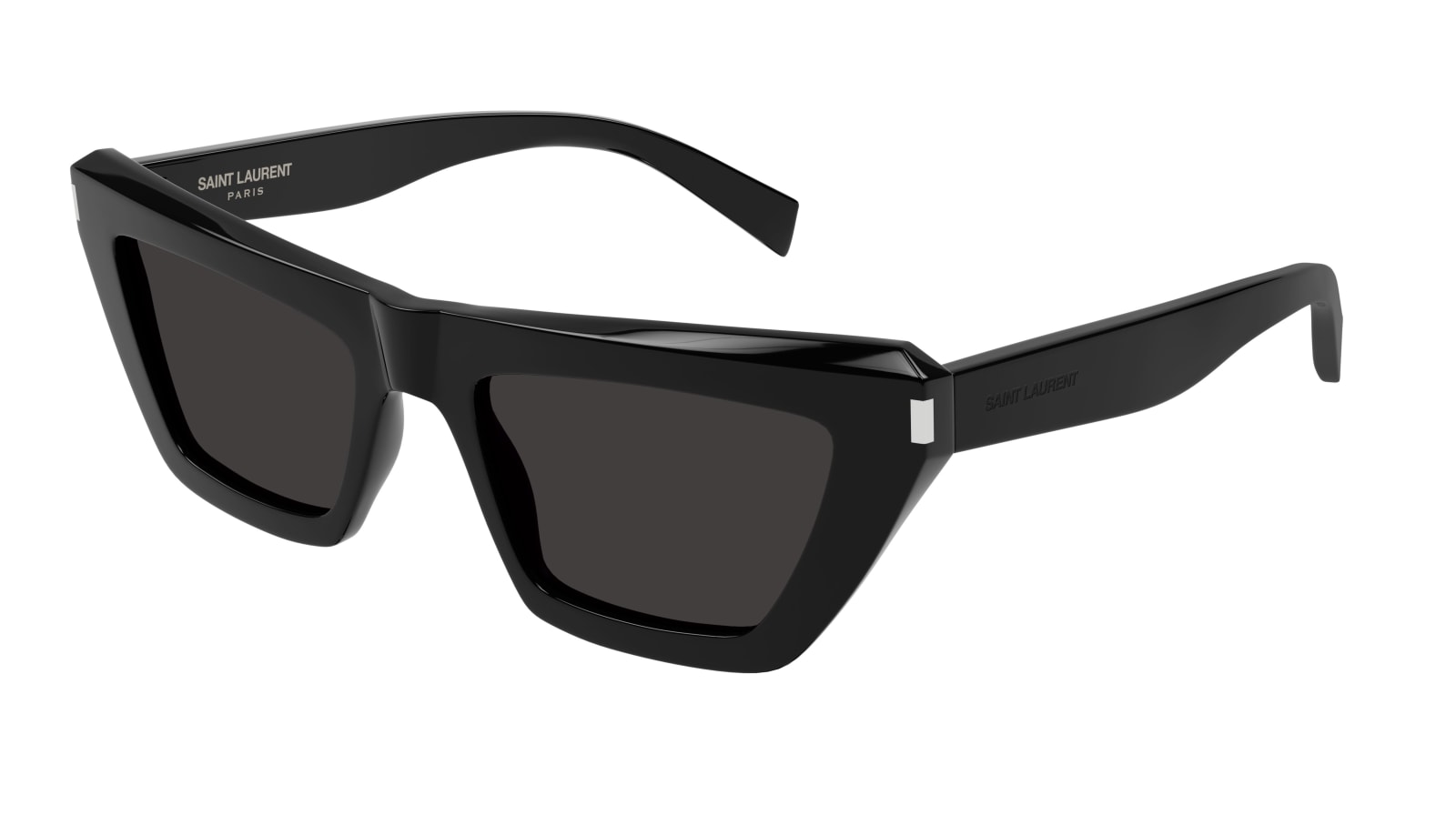 Shop Saint Laurent Sl 467 Sunglasses In 001 Black Black Black