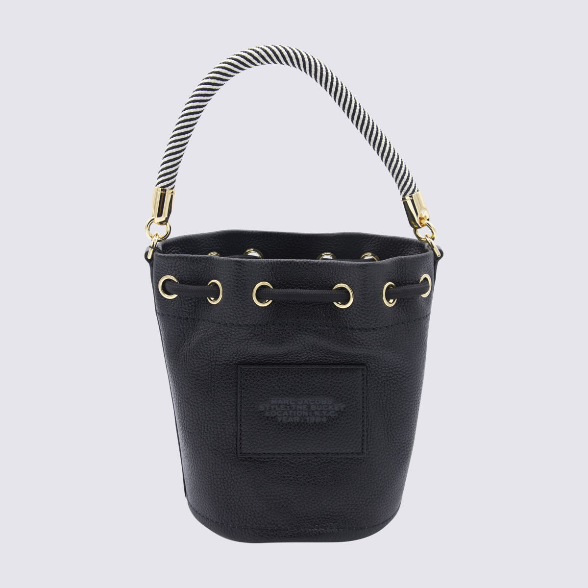 Marc Jacobs Black Leather Bucket Bag