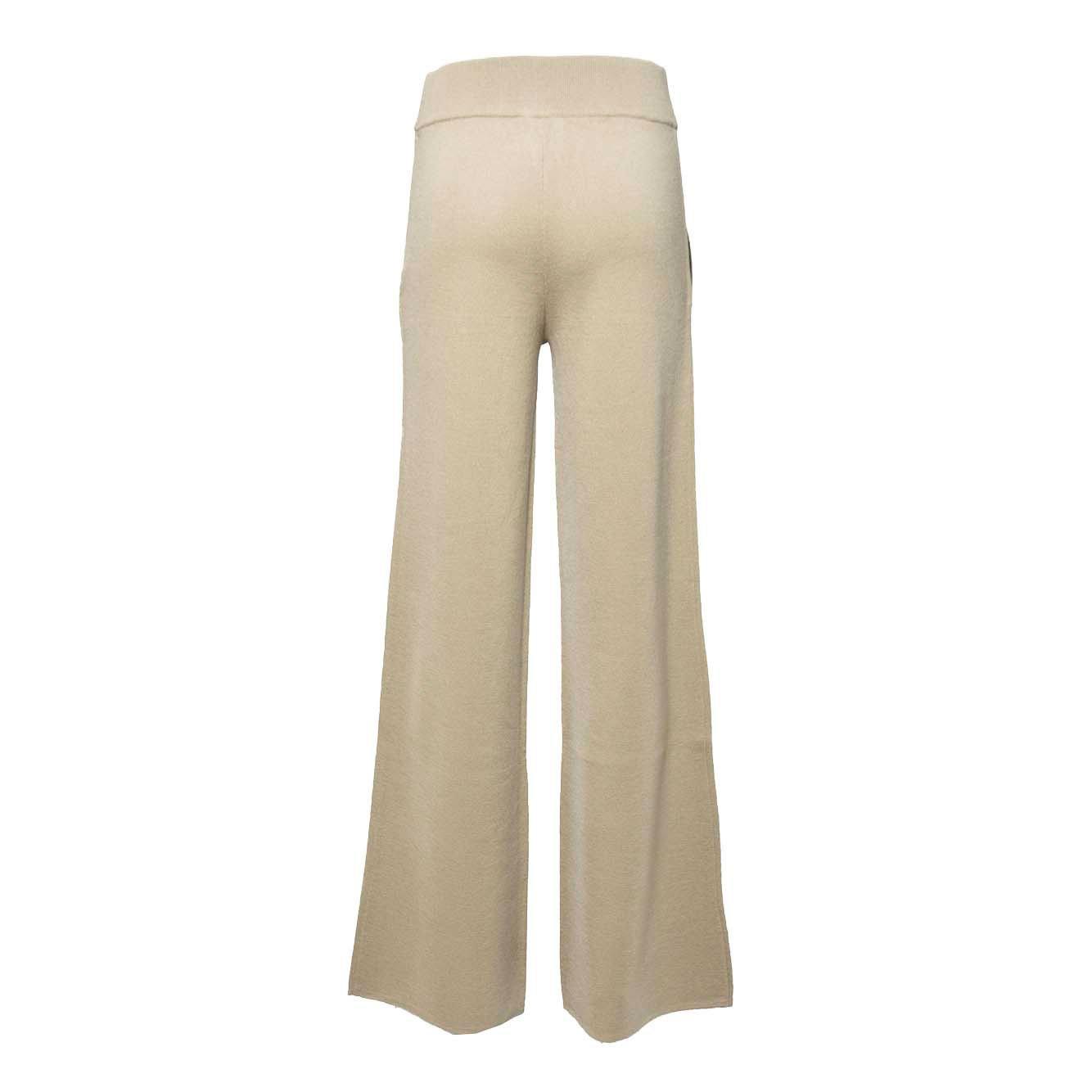 Shop Max Mara High Waist Flared Pants In Cammello