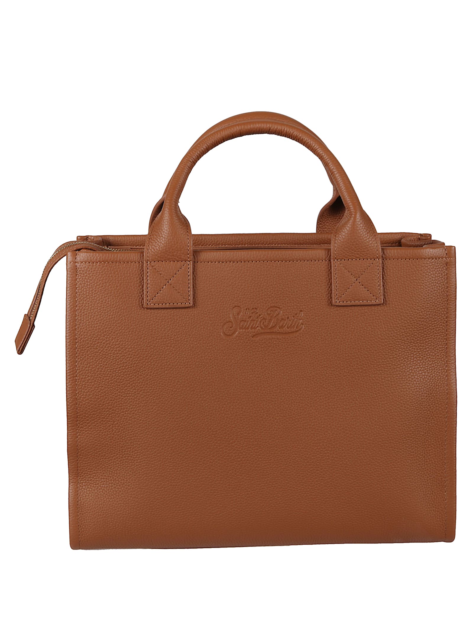 Mc2 Saint Barth Vanity Bag In Brown