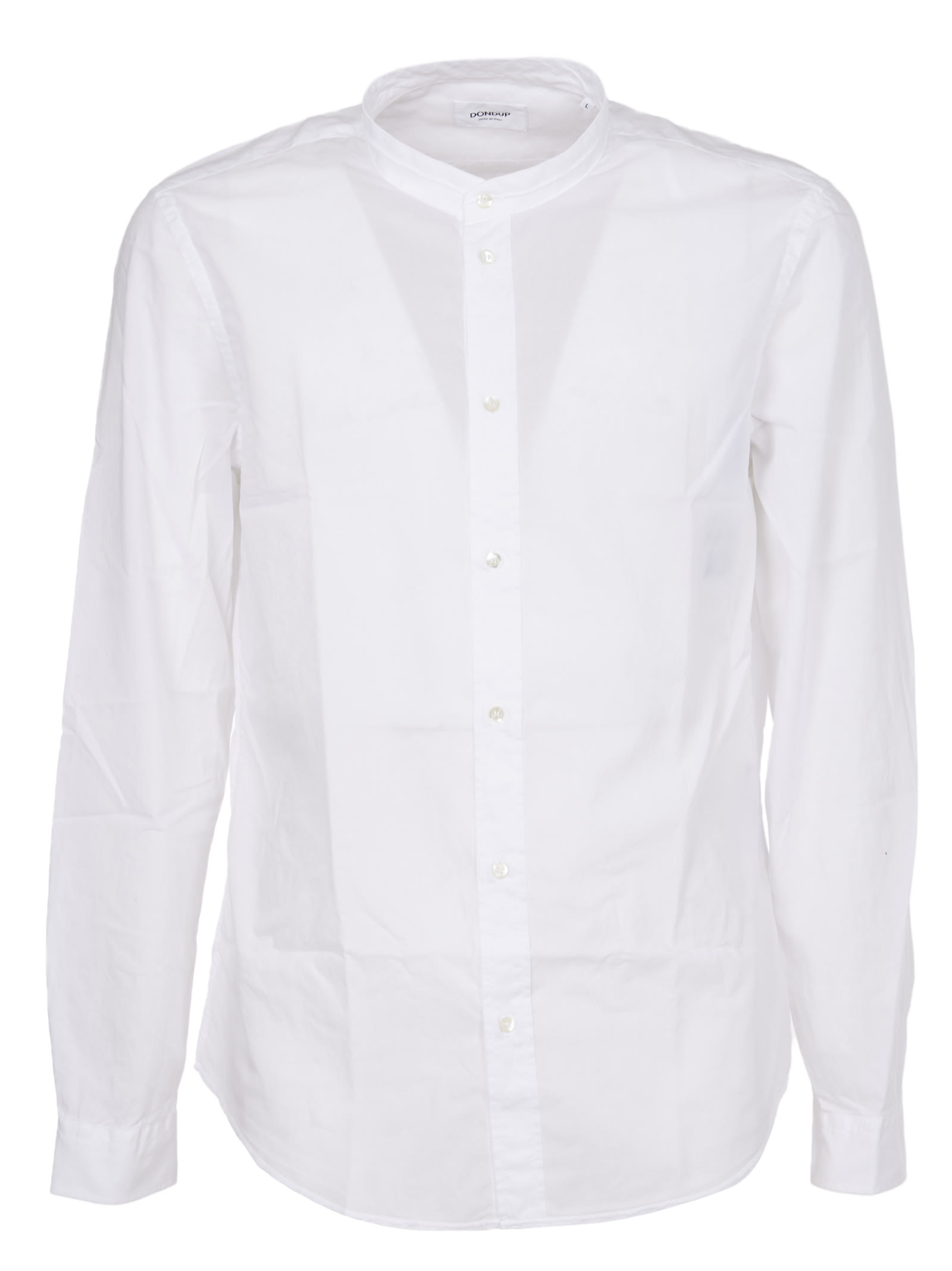 Dondup White Mandarin Shirt