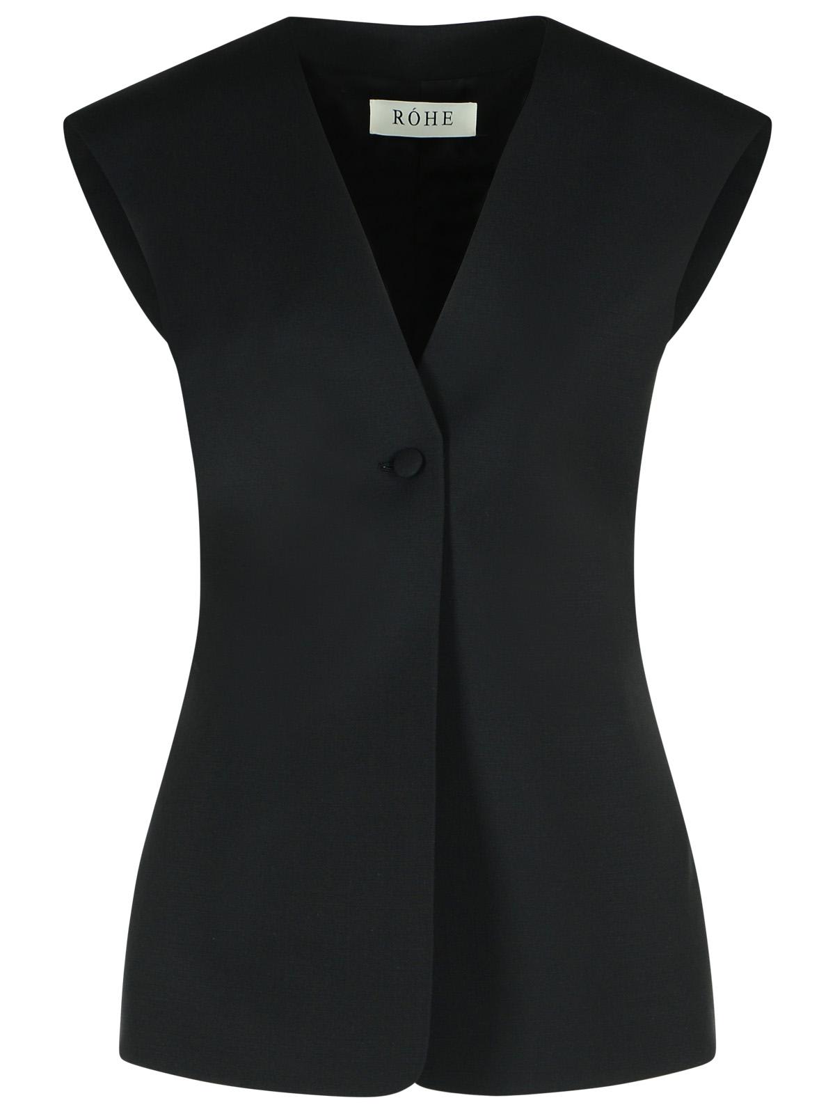 Rohe Róhe Sleeveless Blouse In Black