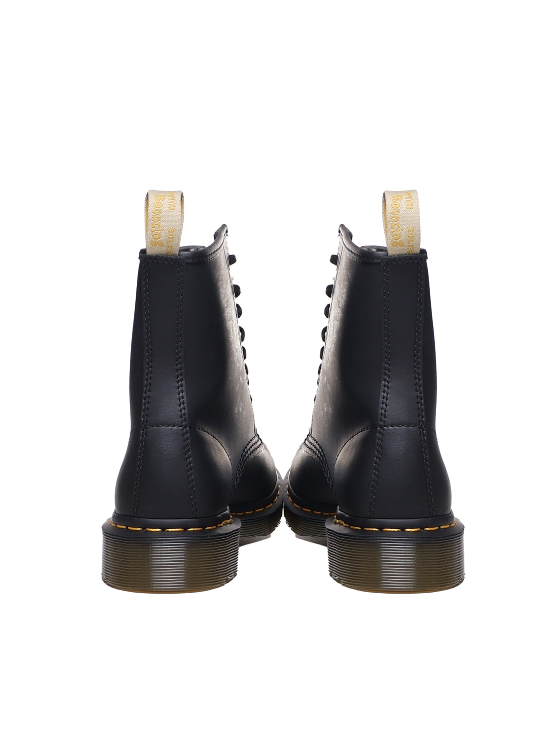 Shop Dr. Martens' 1460 Vegan Lace-up Boots In Black