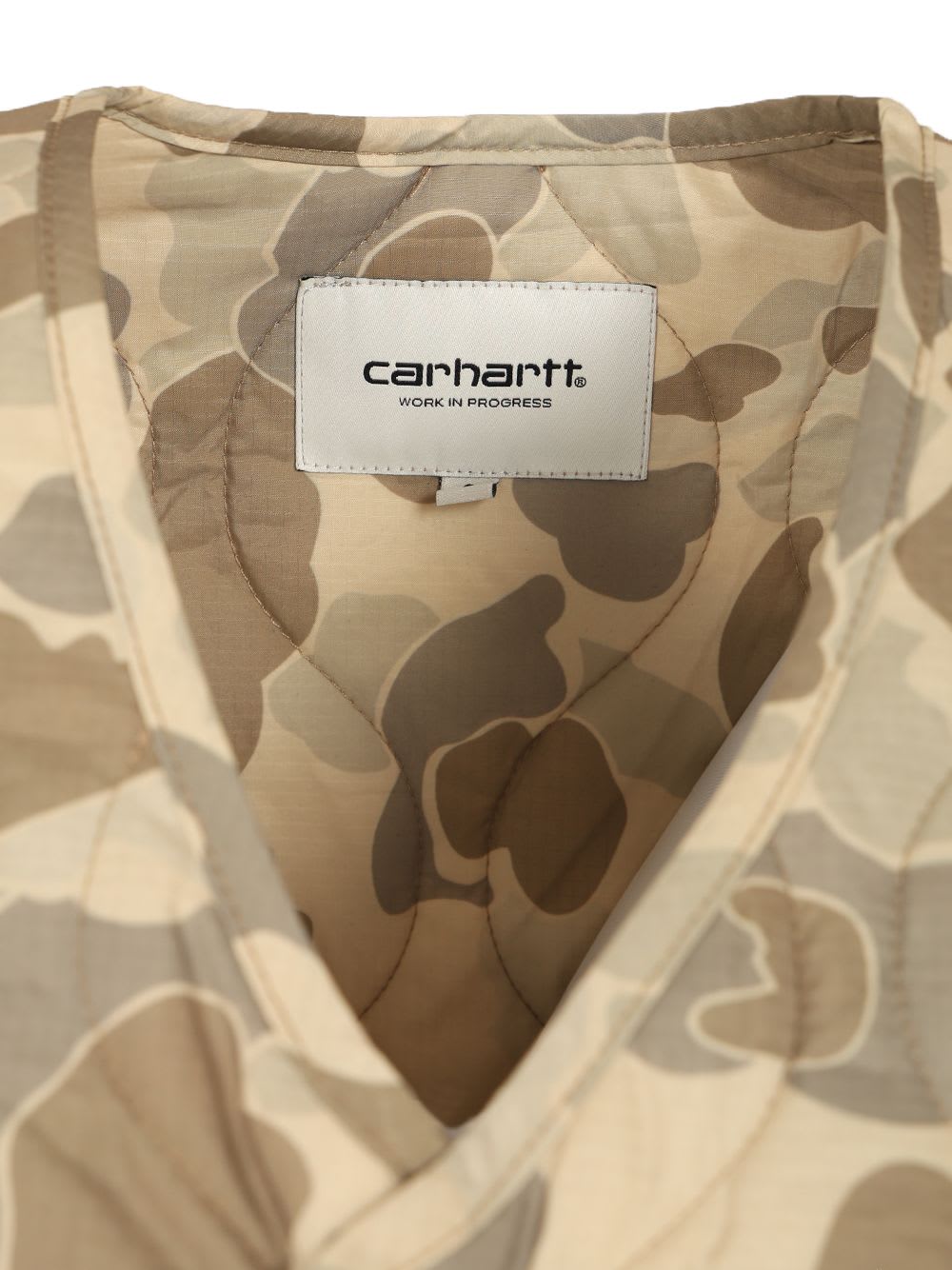 Carhartt W Skyler Vest Camo Duck Desert