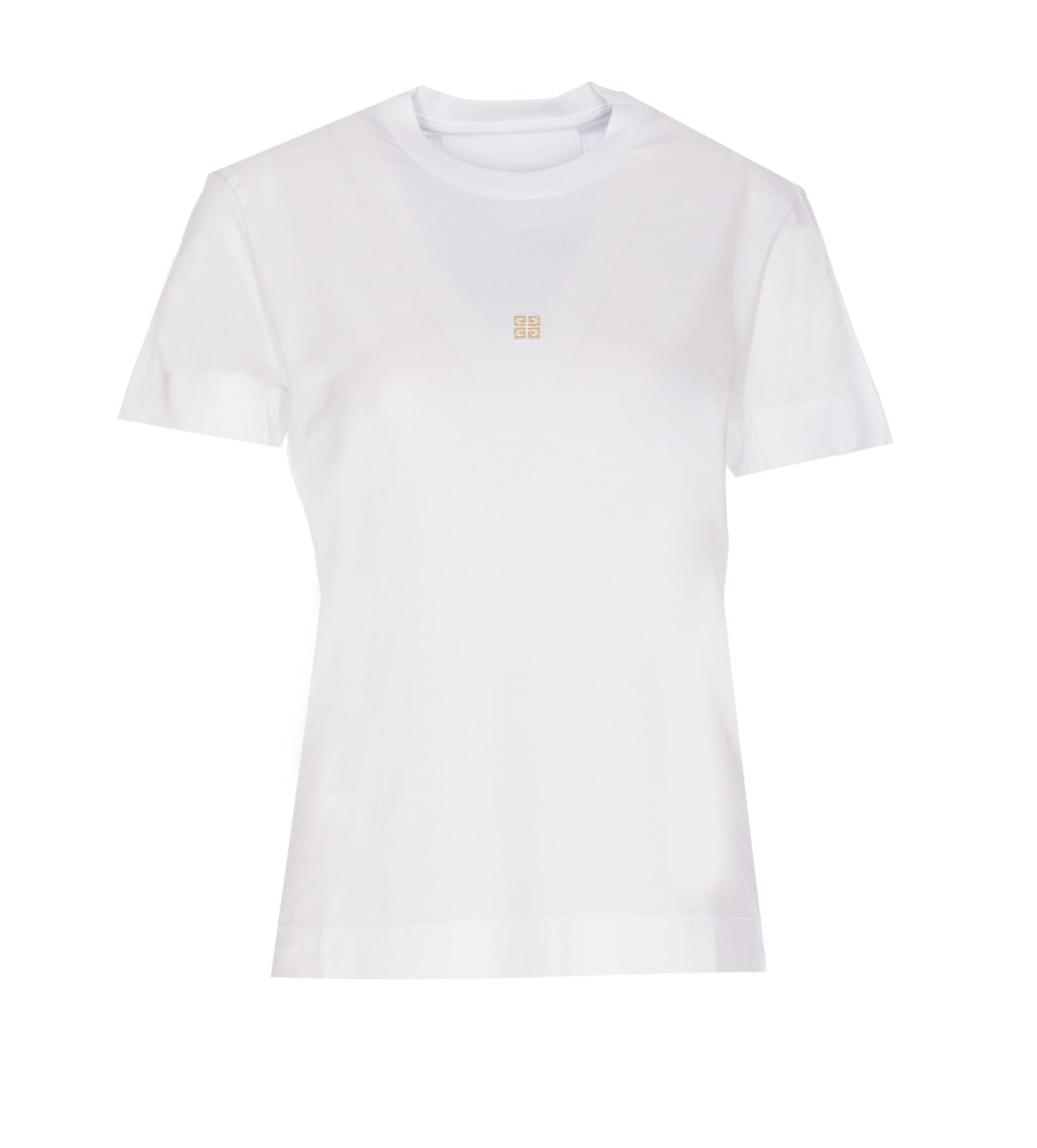 Shop Givenchy 4g Logo T-shirt In White