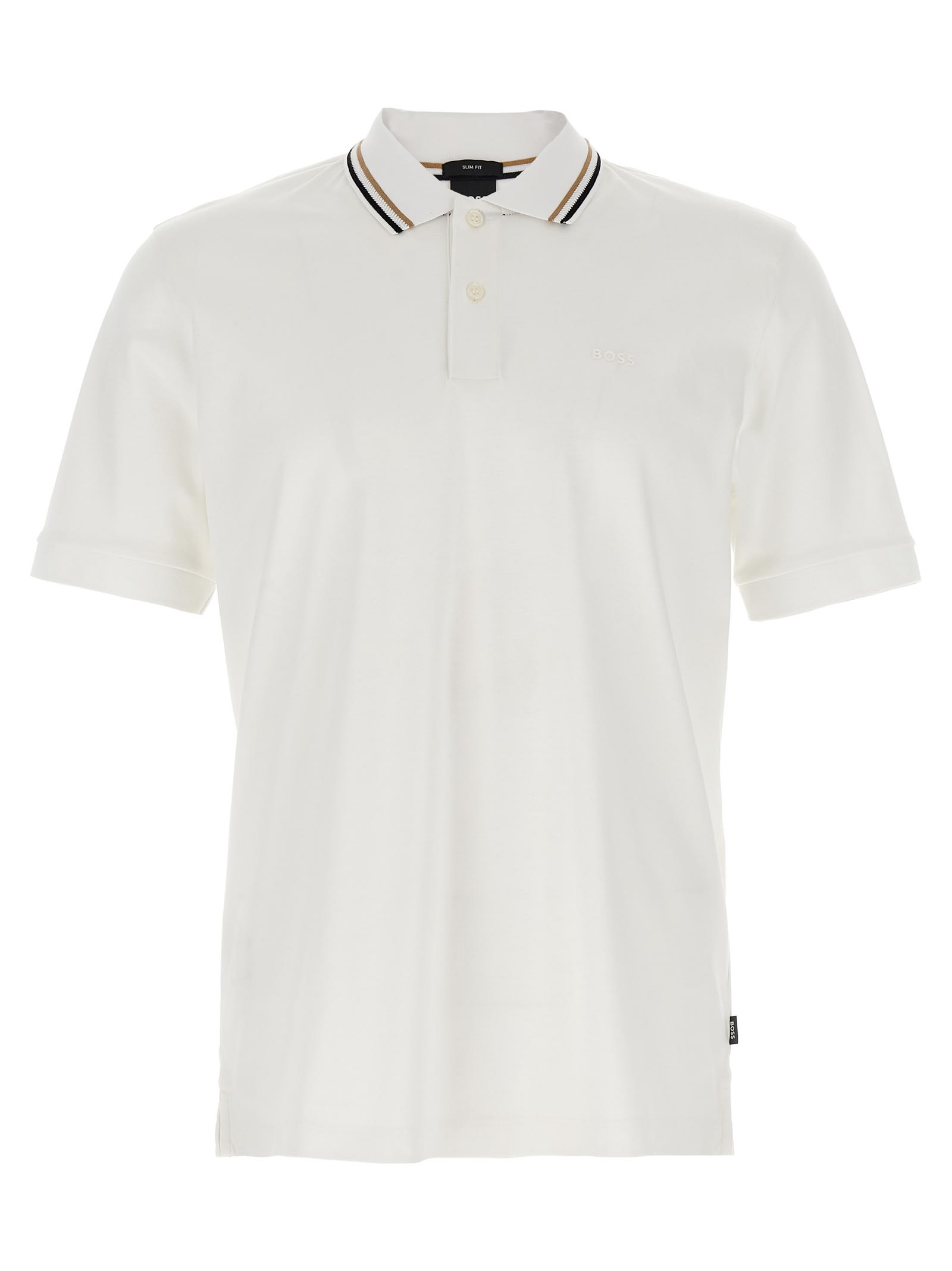 Hugo Boss Penrose 38 Polo Shirt In White