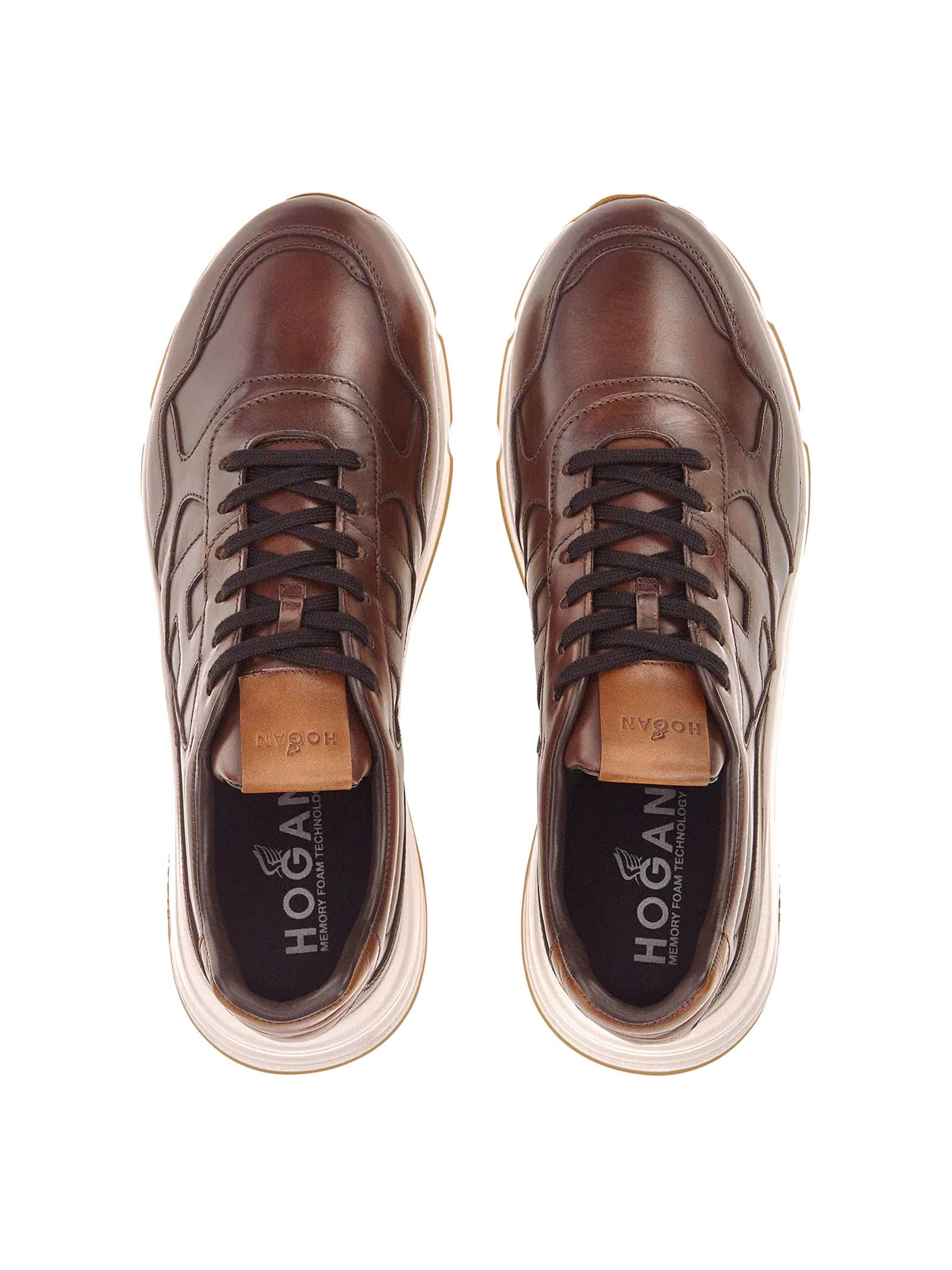 Shop Hogan Sneakers Brown