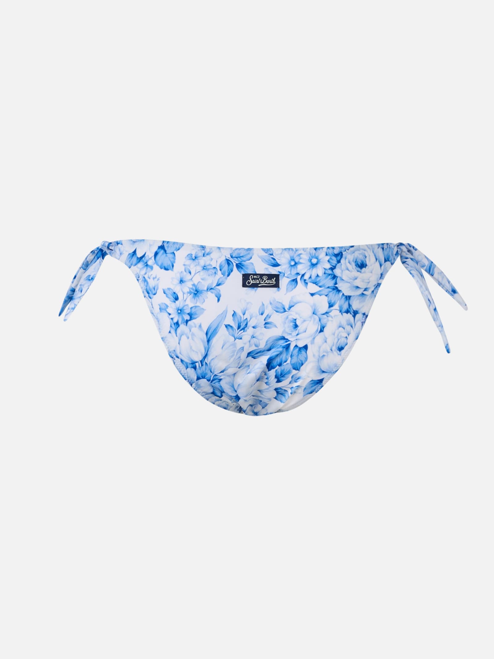 Mc2 Saint Barth Woman Toile De Jouy Classic Swim Briefs Yali In White