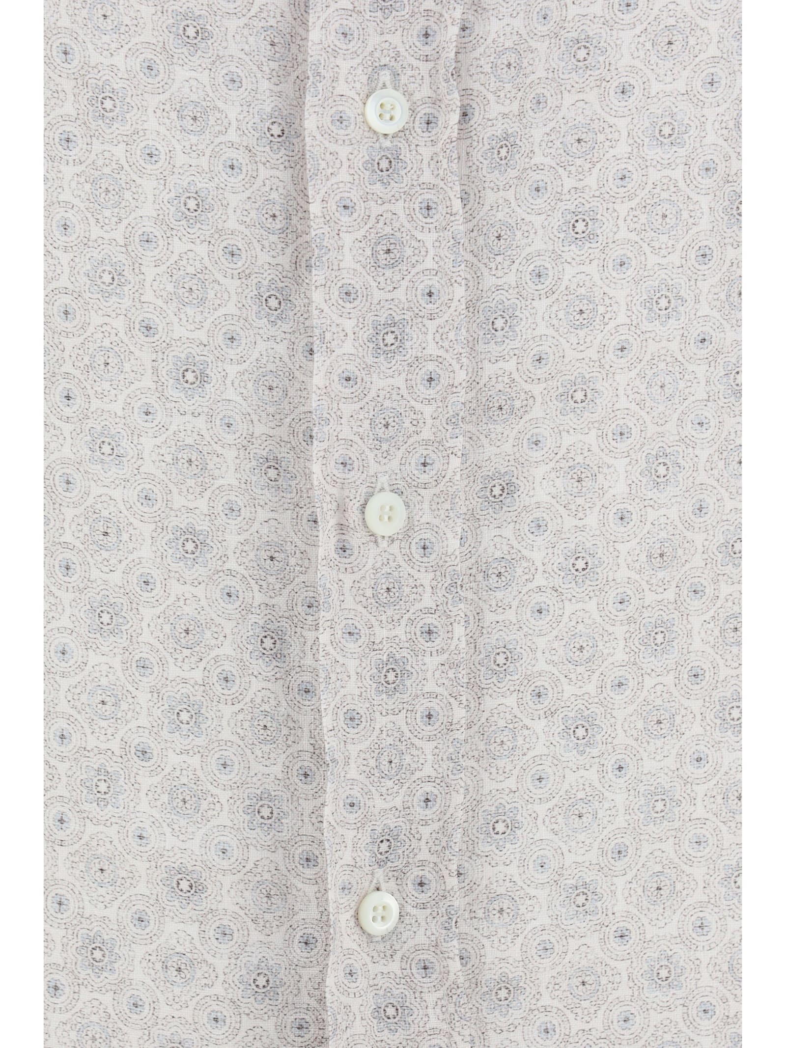 Brunello Cucinelli Linen Shirt In C008