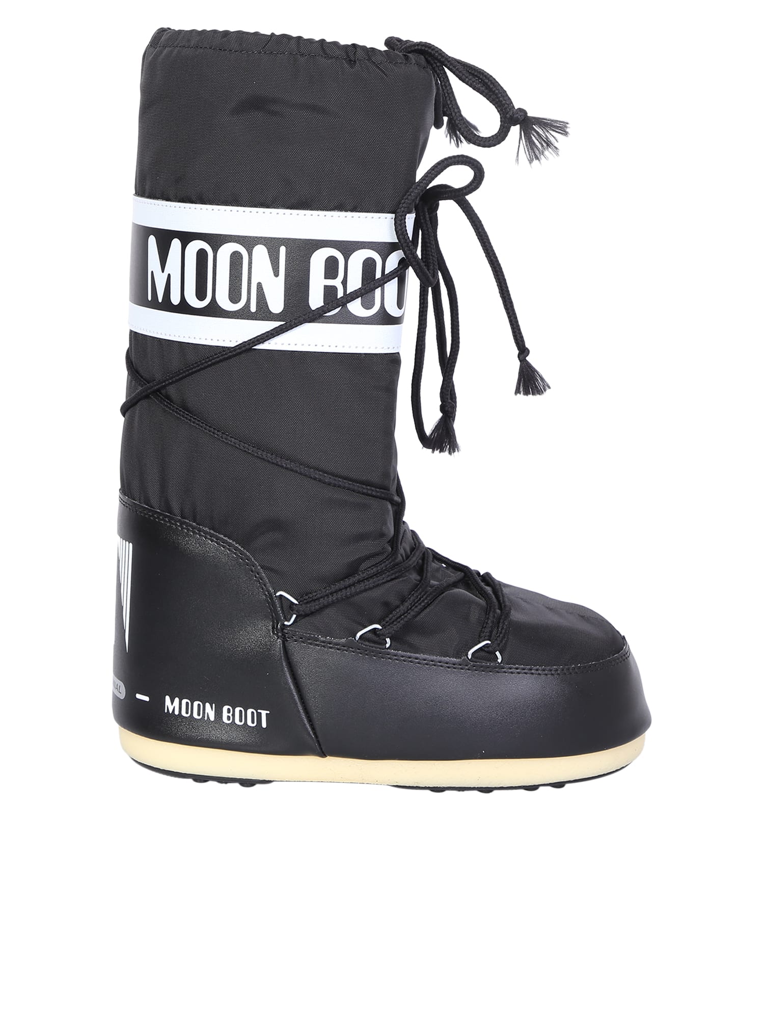 MOON BOOT BLACK ICON BOOTS