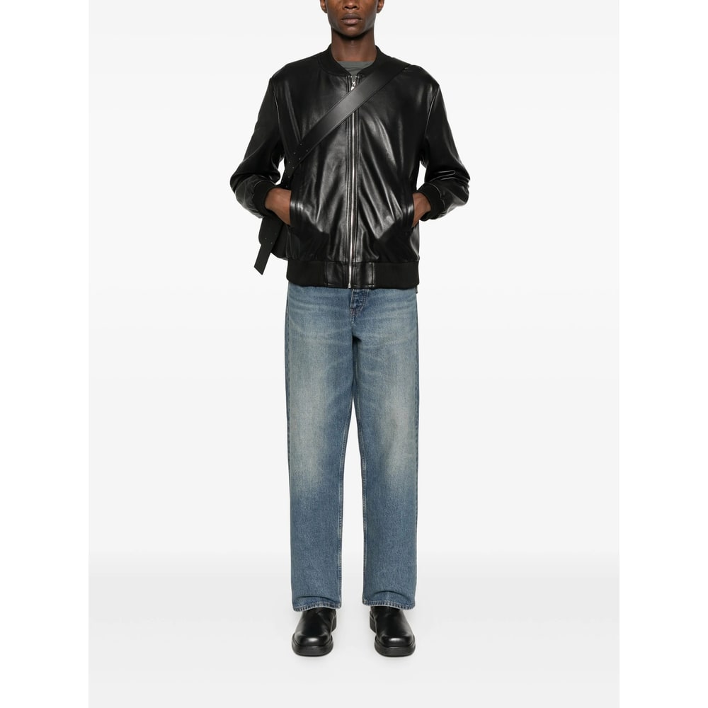 Sunflower Wide Twisted Jeans In Blue