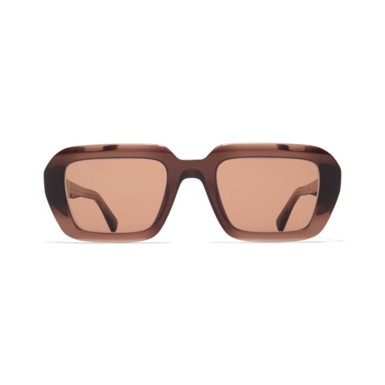 Mykita Nima408 C204 Maroon Shiny Sil In Brown