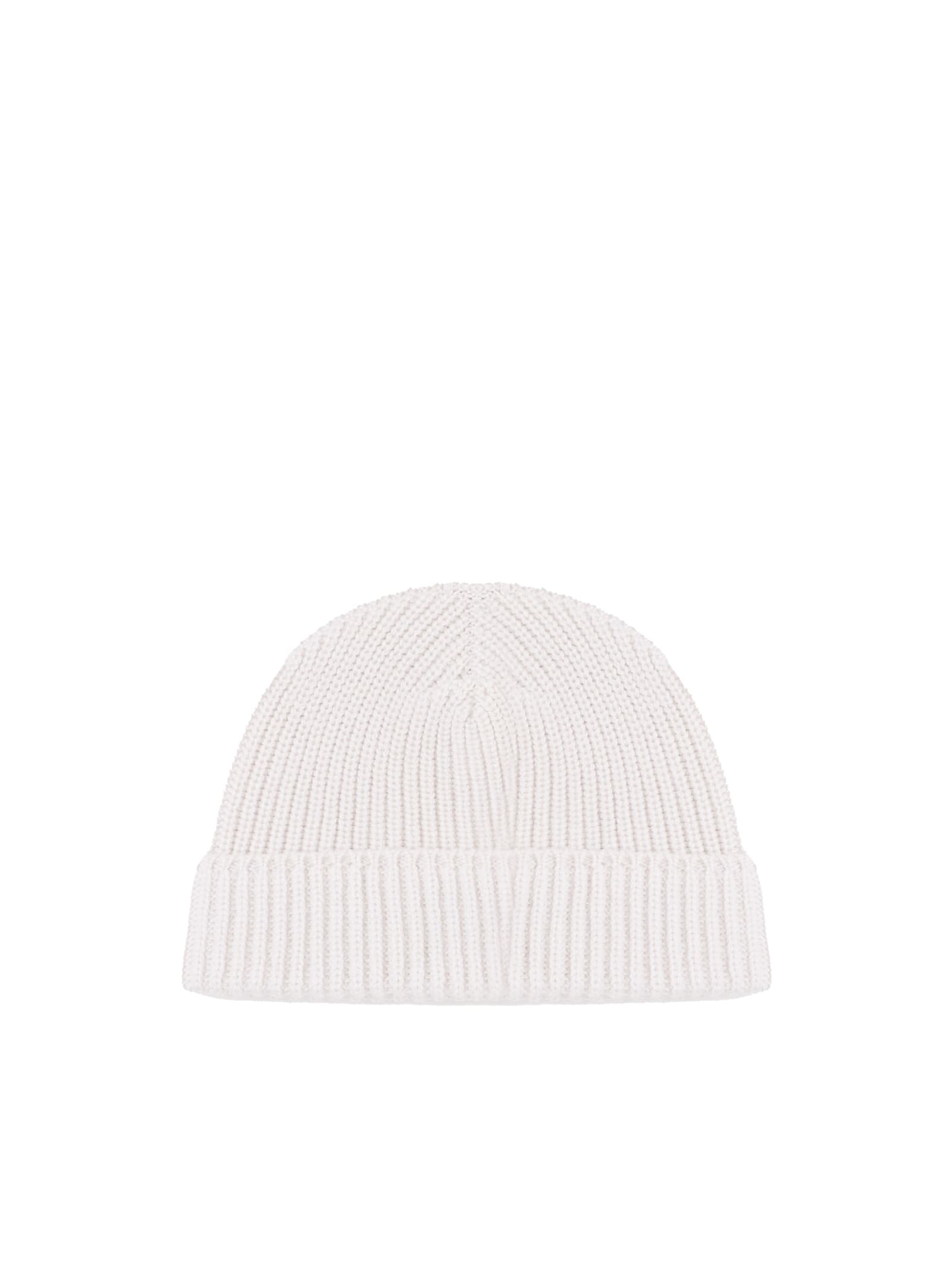 Beanie With Ribbed Cuff