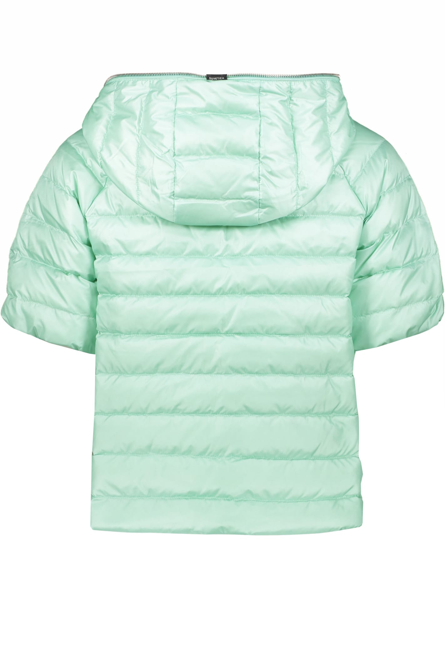 Shop Duvetica Quilted Jacket In Green