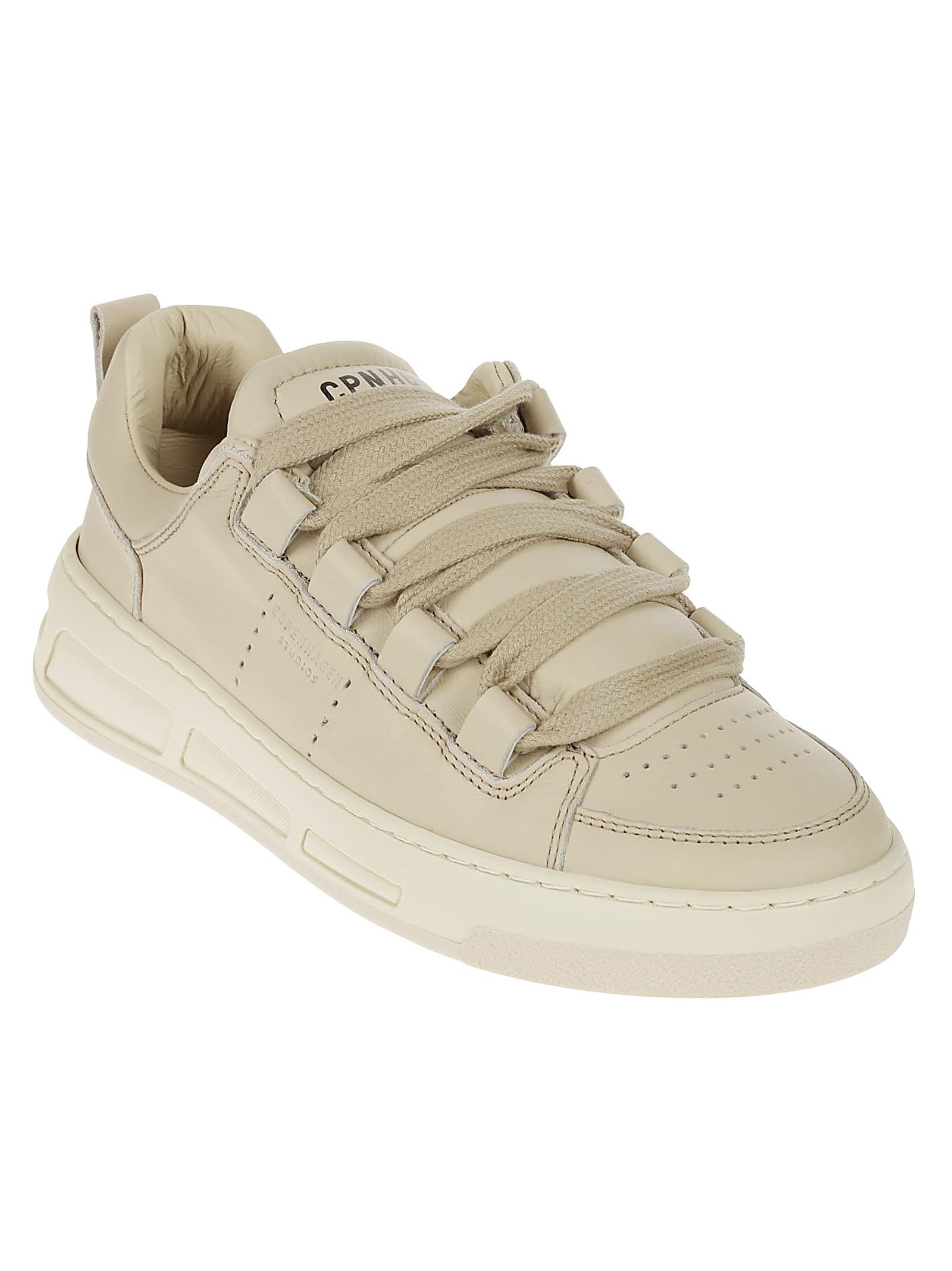 Shop Copenhagen Leather Sneaker In Nude