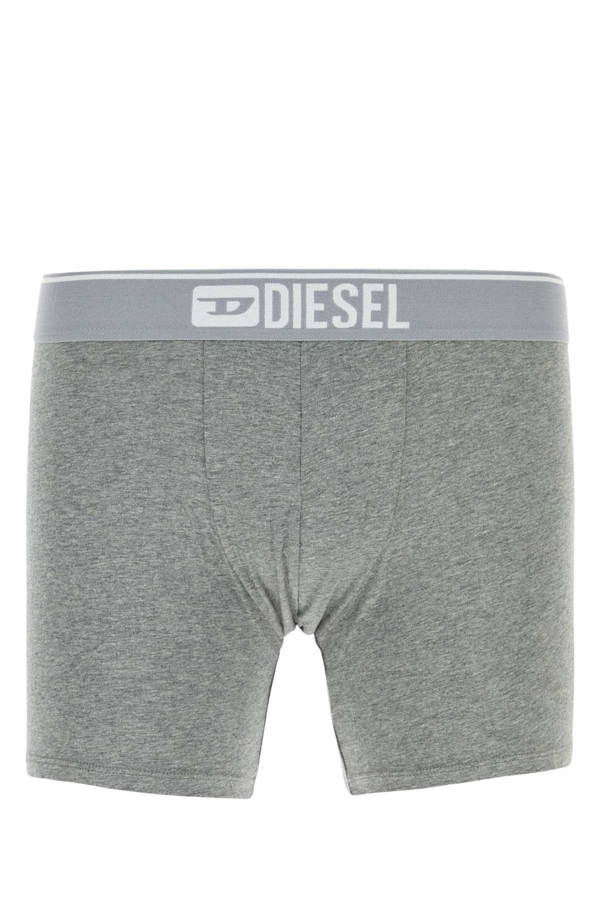 Multicolor Stretch Cotton Boxer Set
