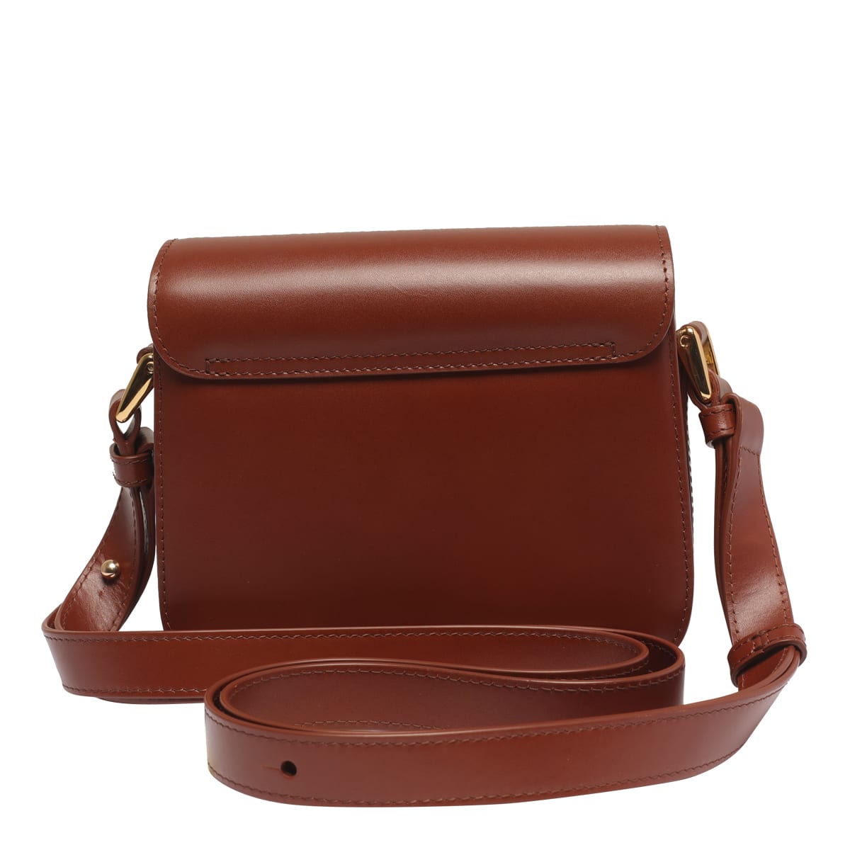 Shop Apc Grace Mini Crossbody Bag In Brown