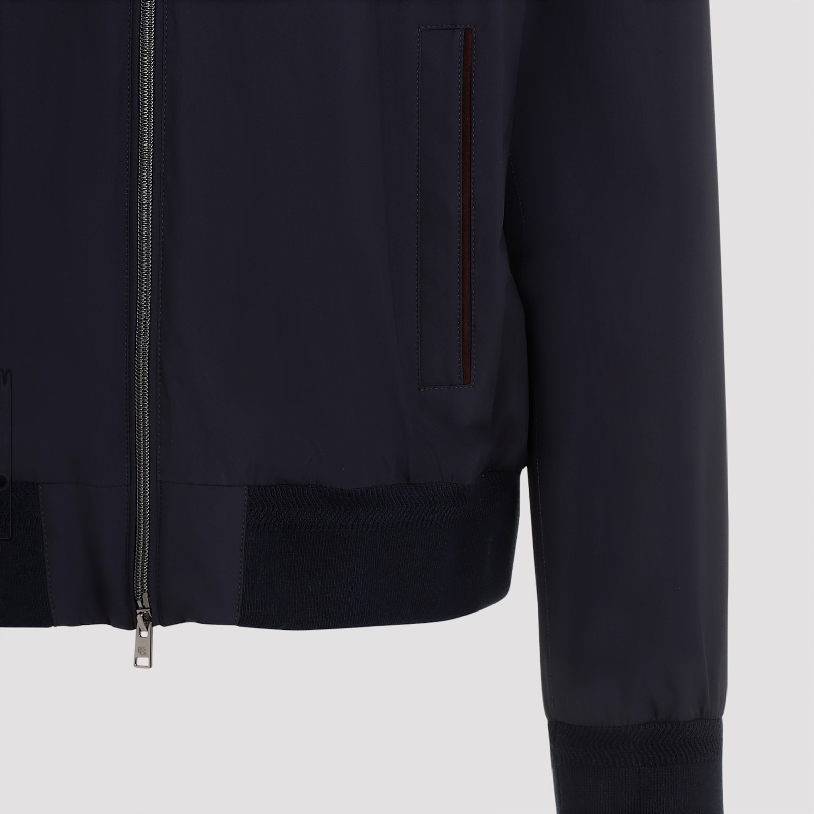 Shop Ralph Lauren Walker Windbreaker Jacket In Maritime Navy