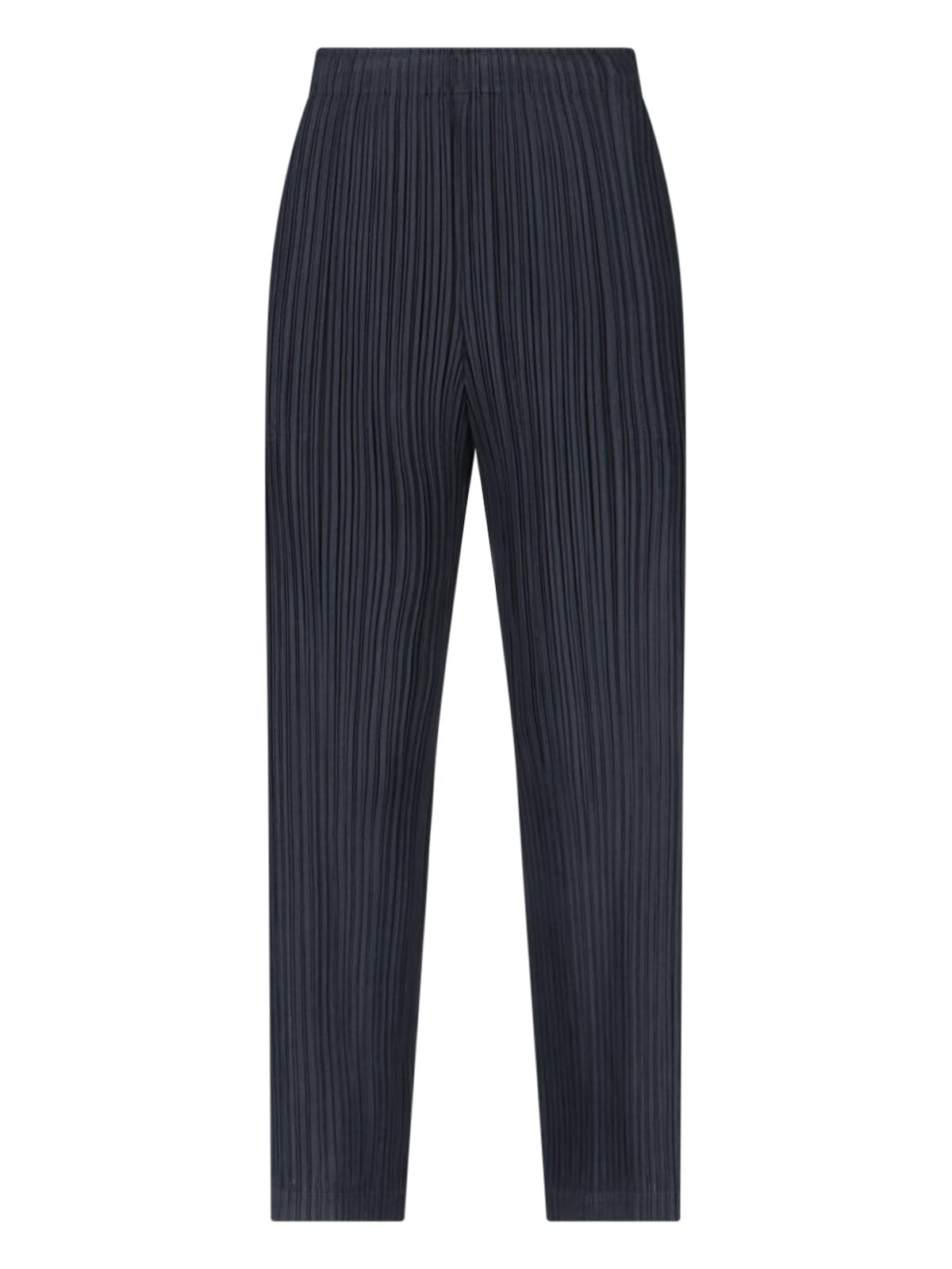 Shop Issey Miyake Thicker Bottoms 2 Pleated Pants In Black