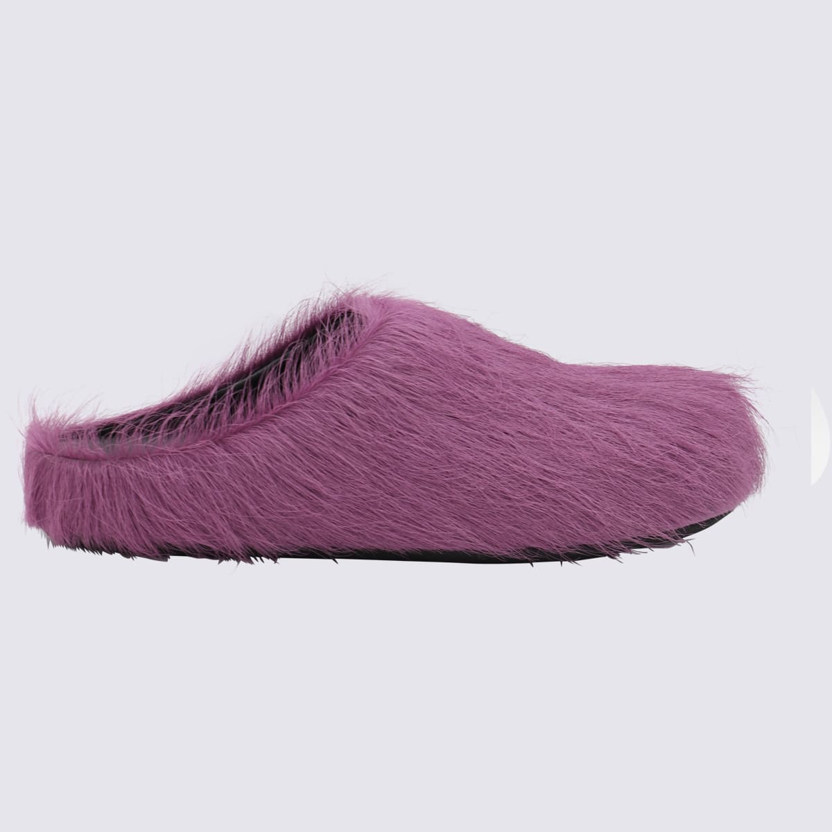 Marni Slip-on Mule Sandals In Textured Calf Hair