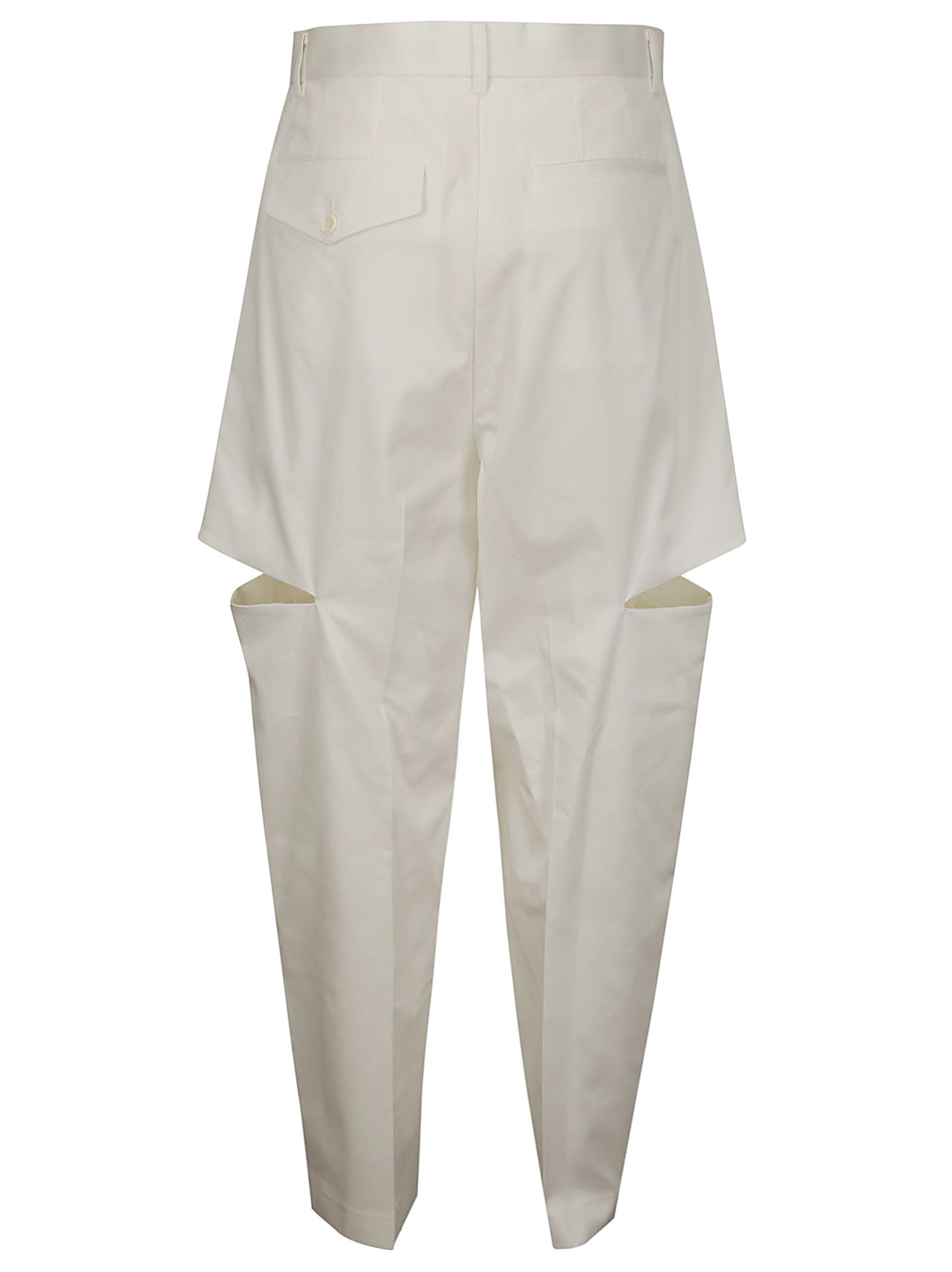 Shop Comme Des Garçons Ladies Pants In White