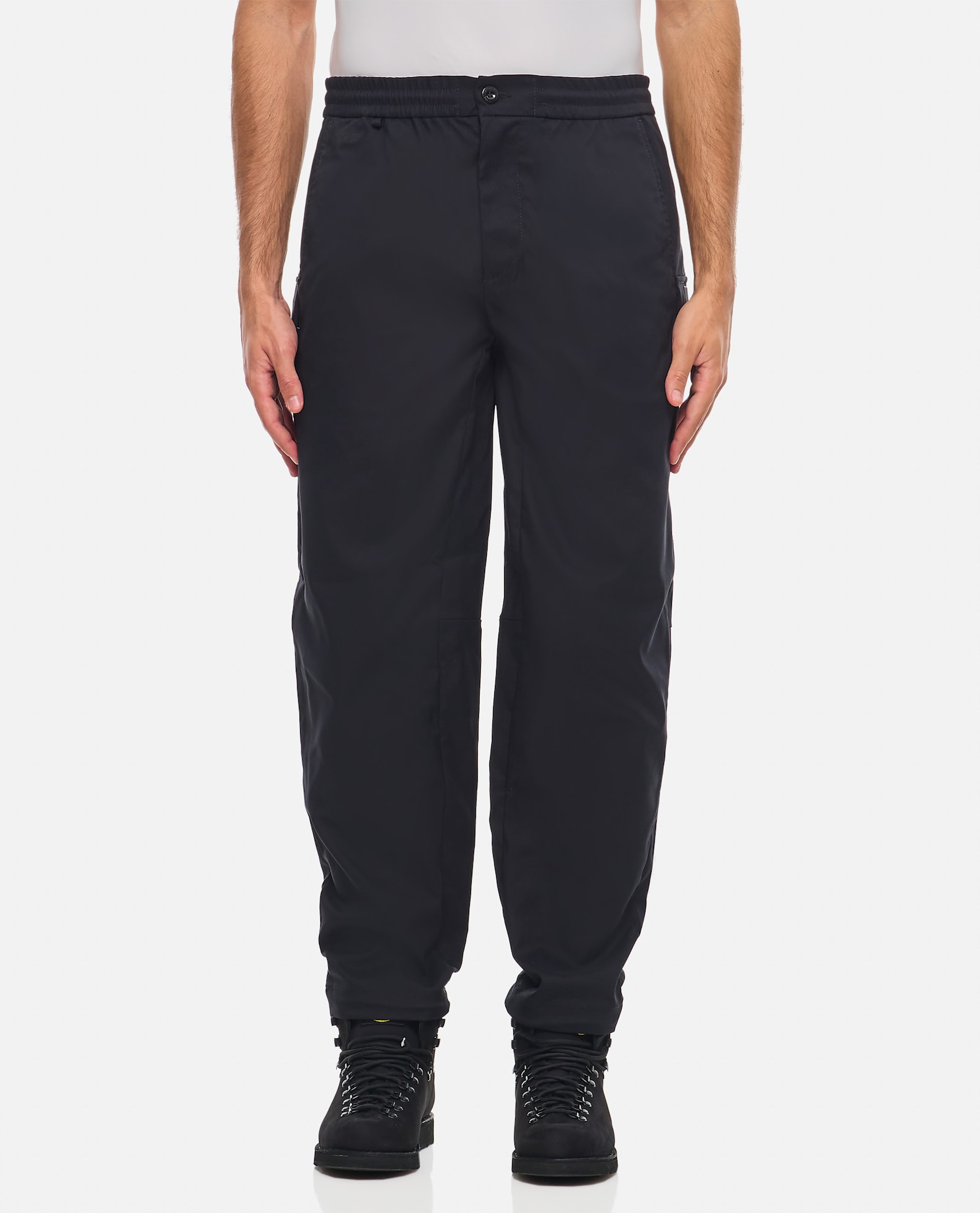 Shop C.p. Company Regular Cargo Pants Metropolis Series In Black