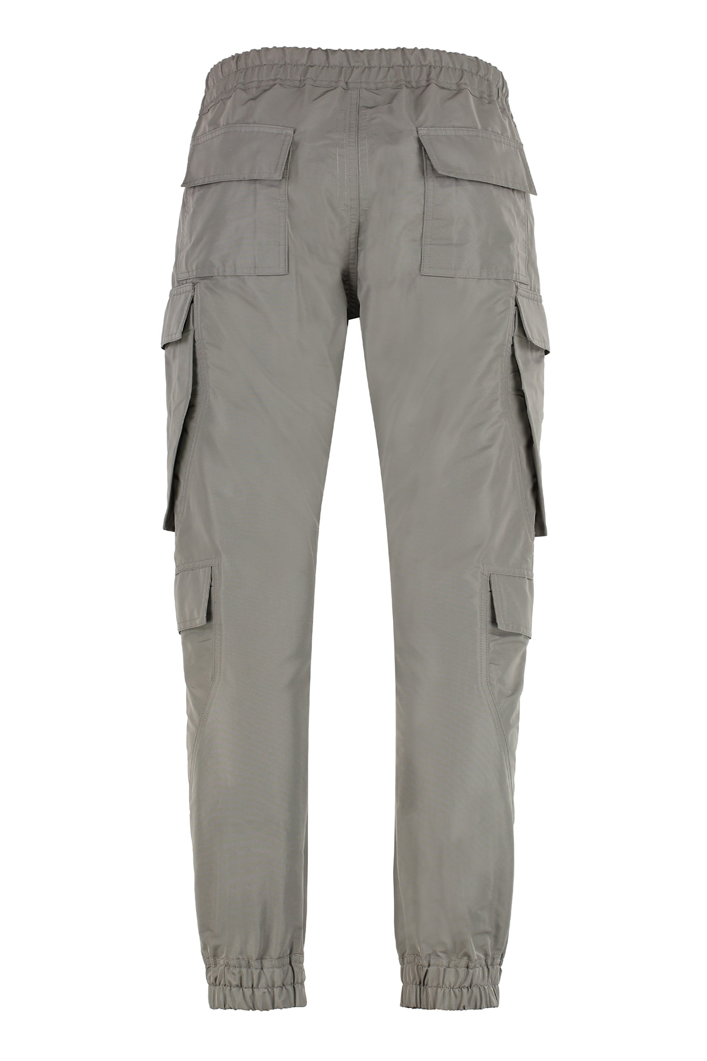 Rick Owens Cargo Pants Elastic Waistband In Grey