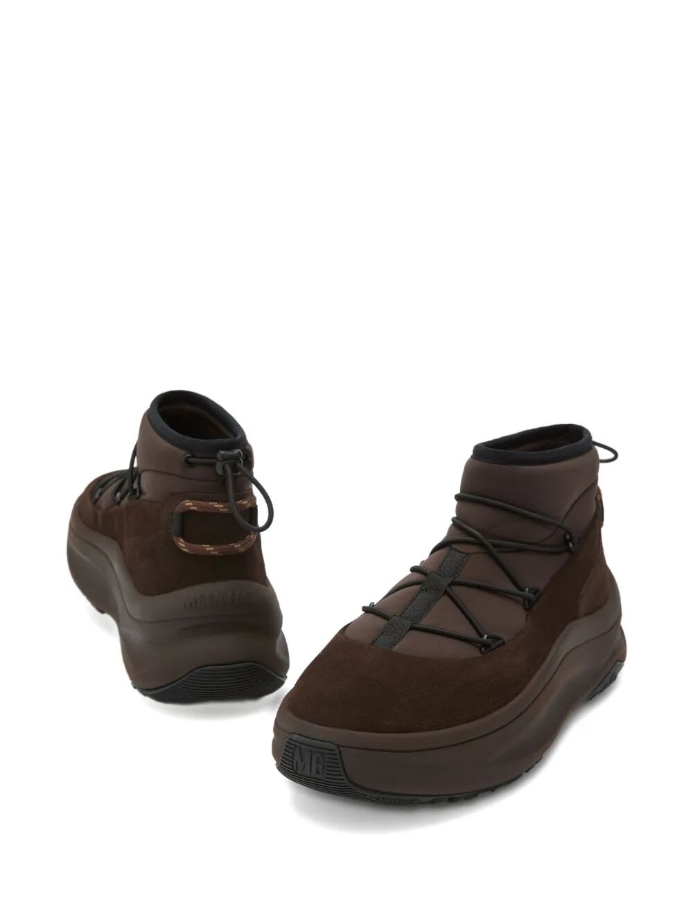 Moon Boot Brown Moon247 Slip-on Sneakers In Multi
