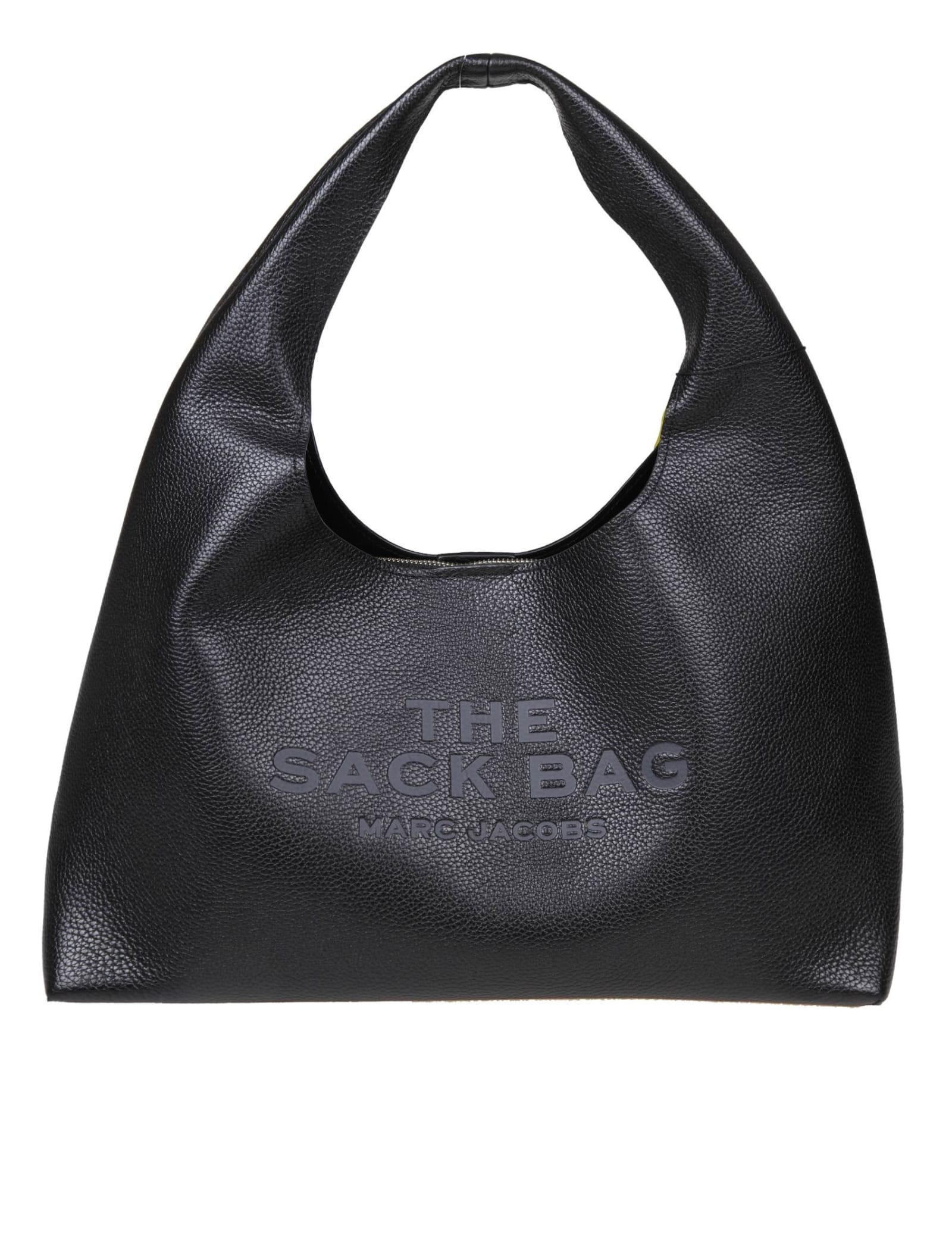 Black Leather The Sack Bag
