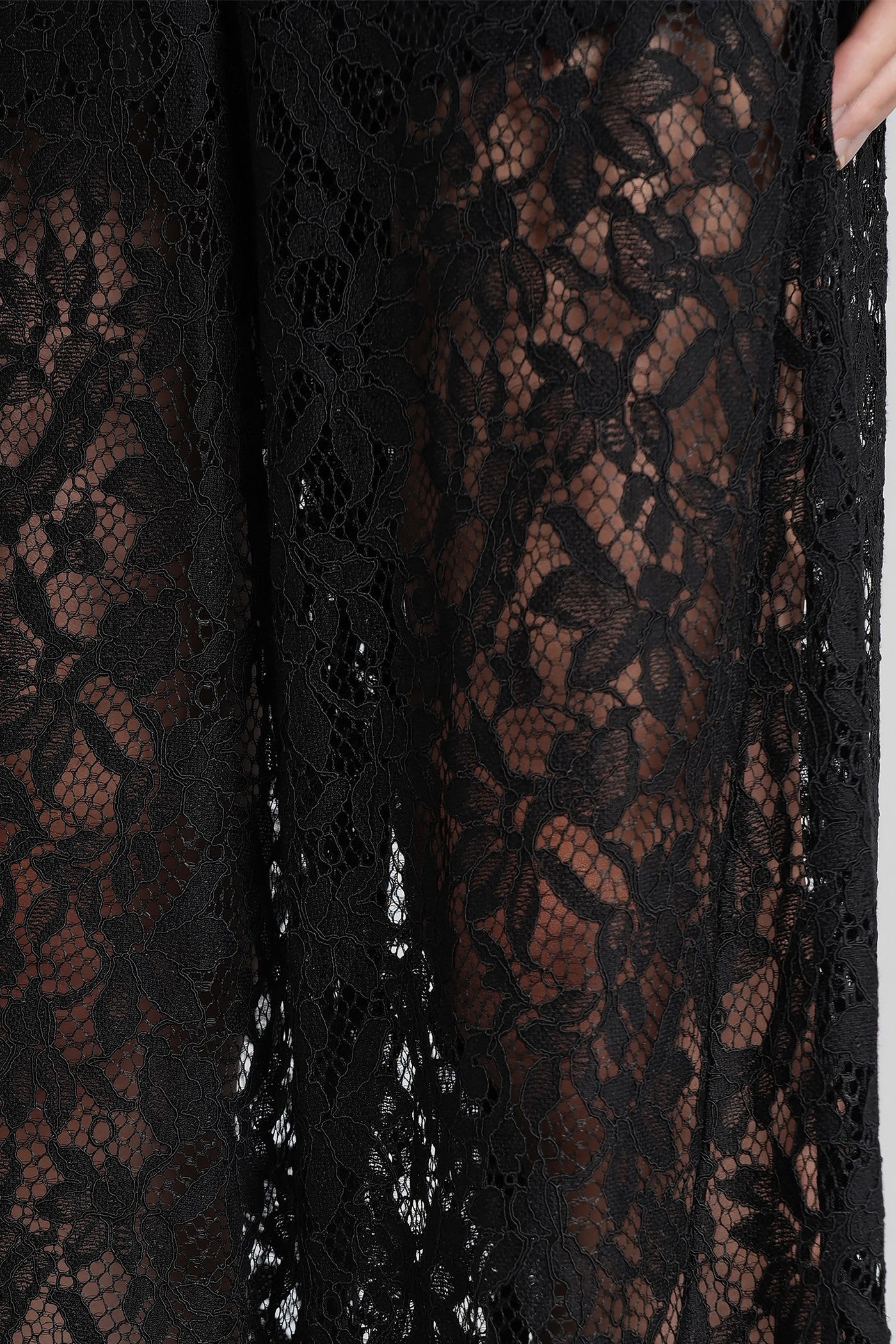 Blumarine Pants In Black Polyester In Black