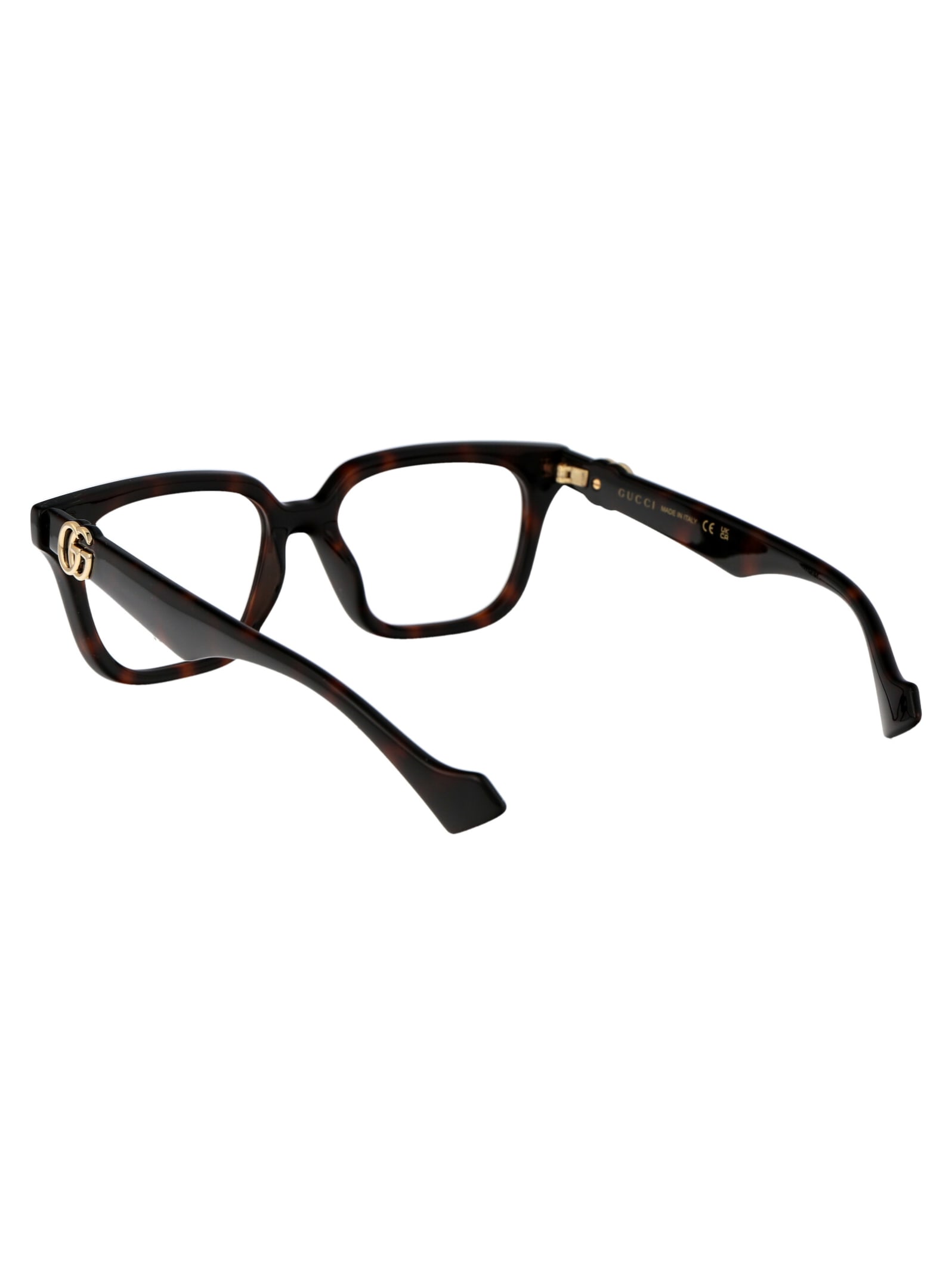 Shop Gucci Gg1536o Glasses In 006 Havana Havana Transparent