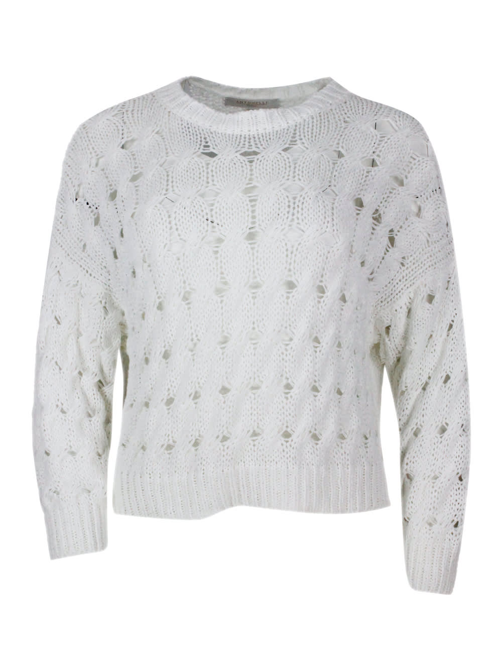 Antonelli Sweater White In White