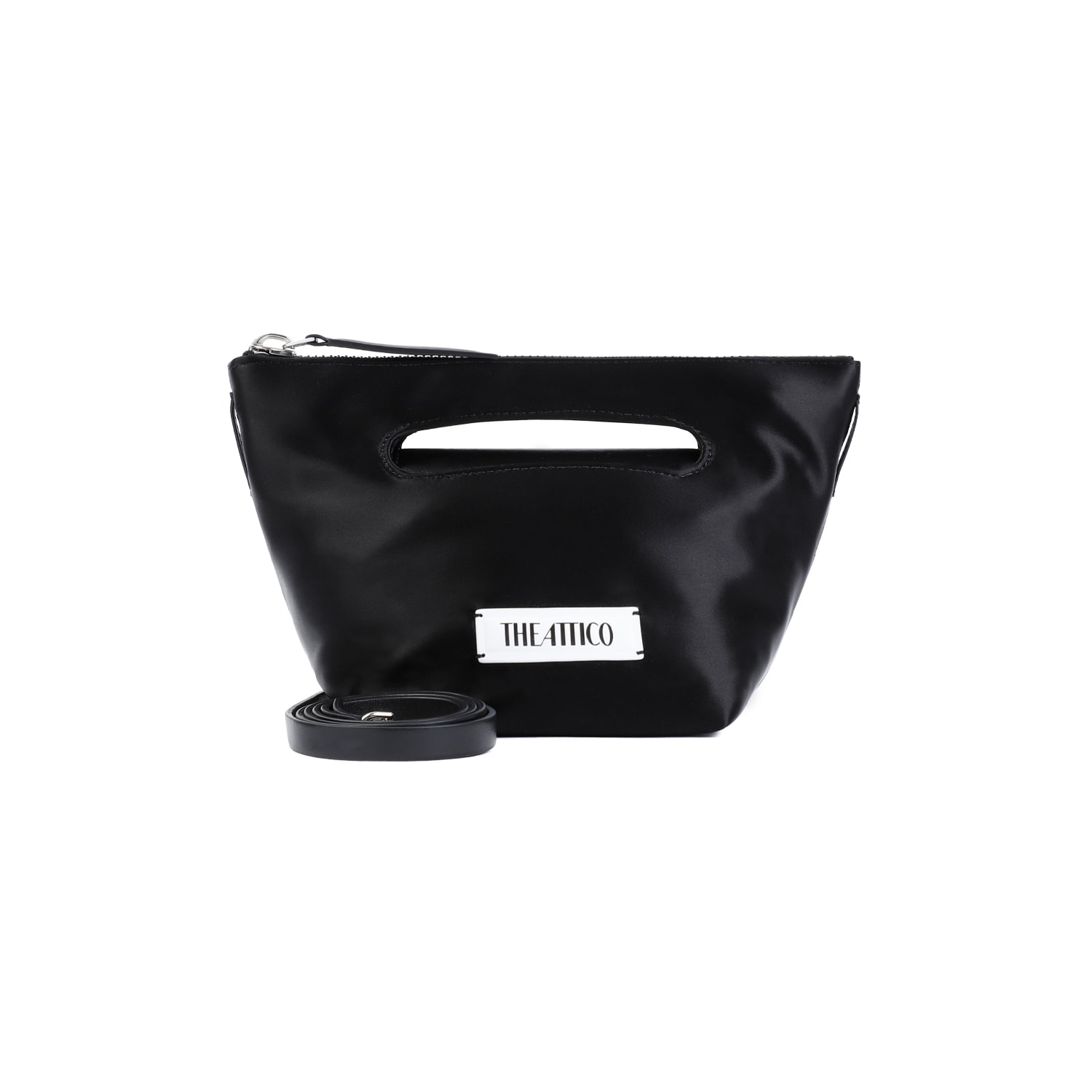 Shop Attico Via Dei Giardini 15 Handbag In Black