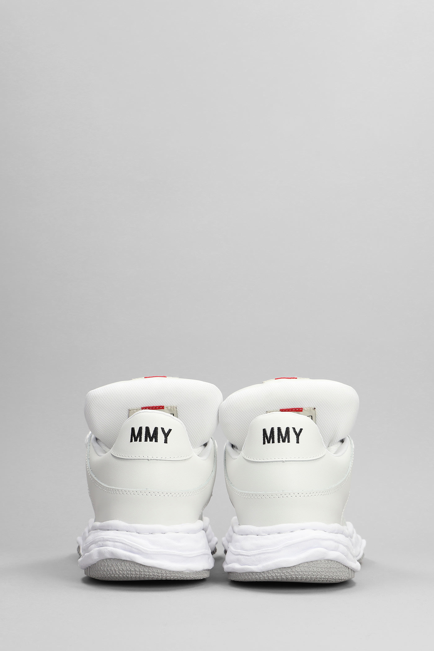 Miharayasuhiro Maison Mihara Yasuhiro Wayne Puffer Og Sole Low Top Sneaker In White
