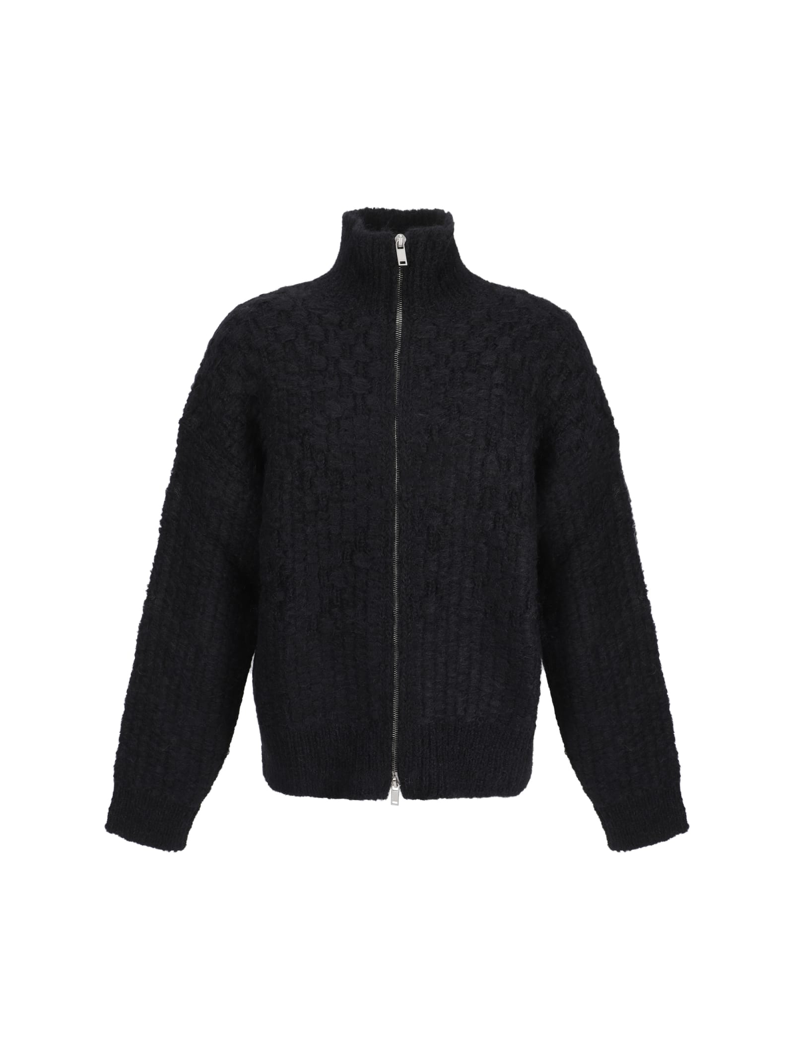 Shop Jil Sander Cardigan In Black