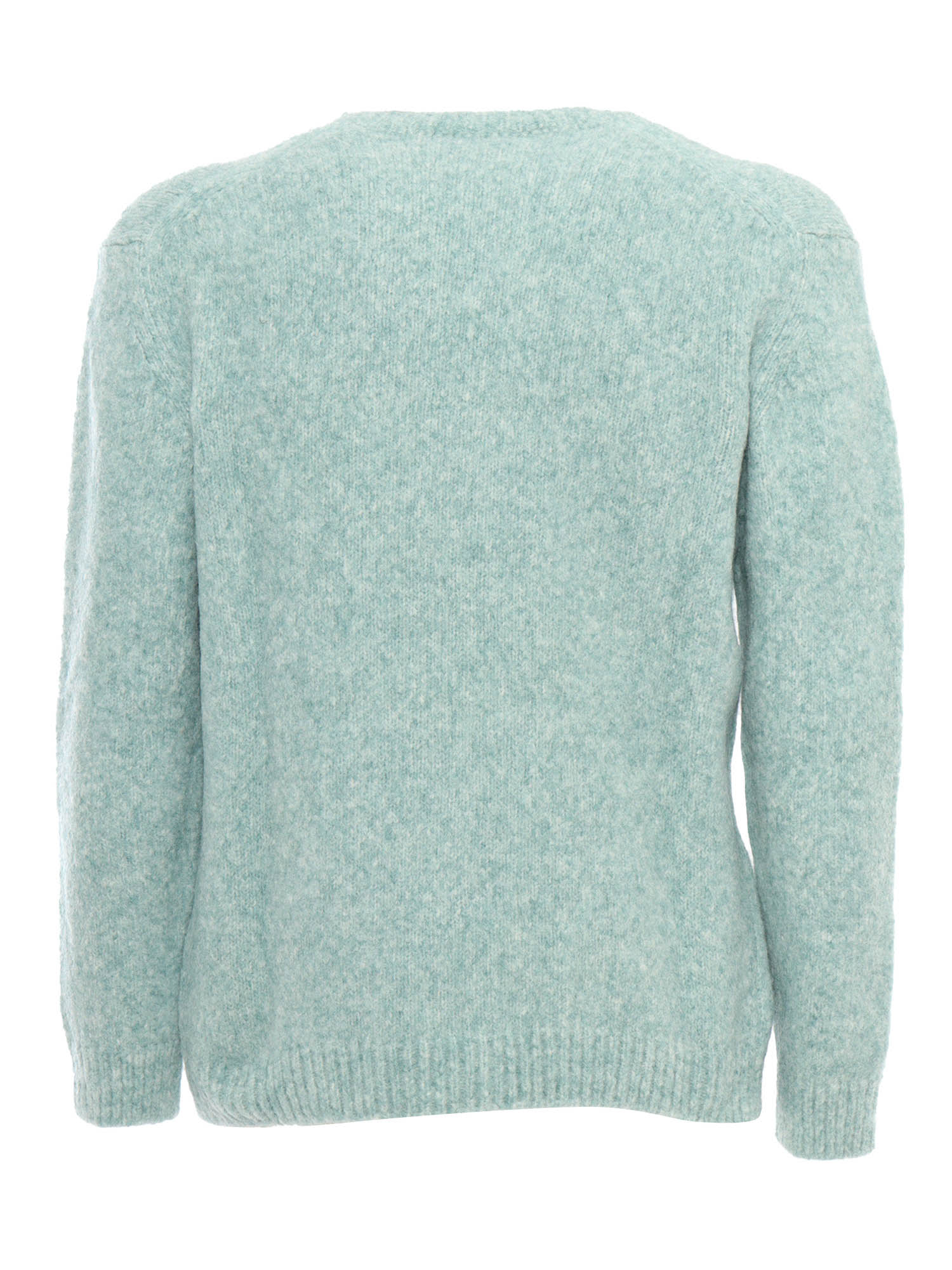 Shop Settefili Cashmere Brushed Over Fit Sweater In Light Blue