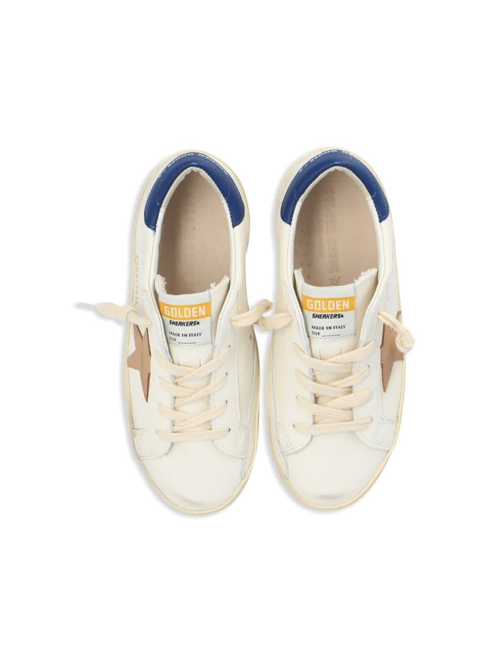 Shop Golden Goose Sneakers Super-star In White