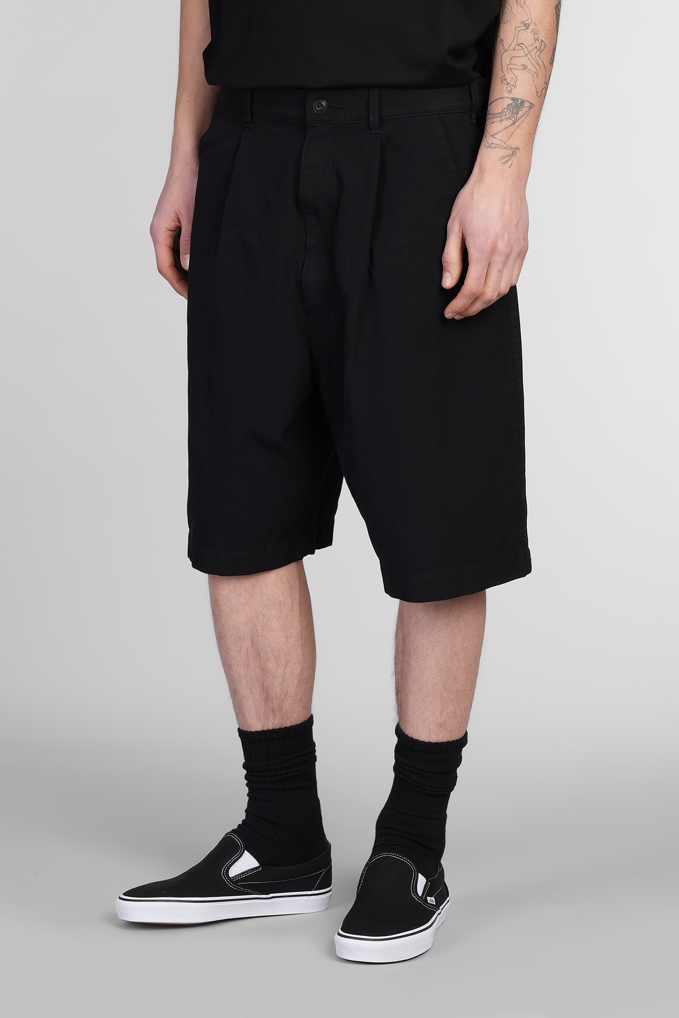 Junya Watanabe Shorts In Black Nylon In Black