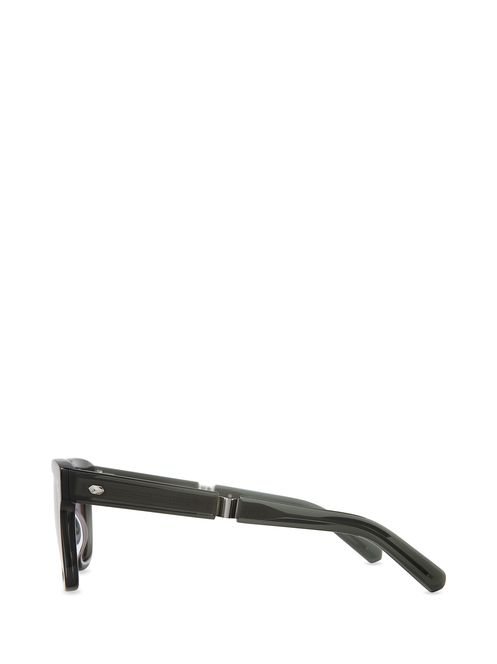 Shop Mr Leight Arnie S Grey Sage-platinum Sunglasses