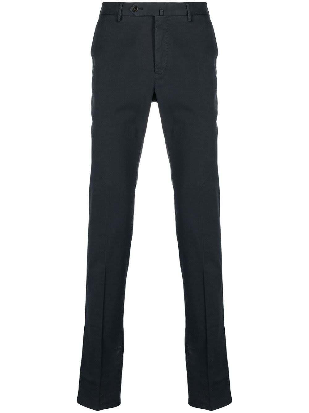 Blue Cotton Tailored Trousers PT01