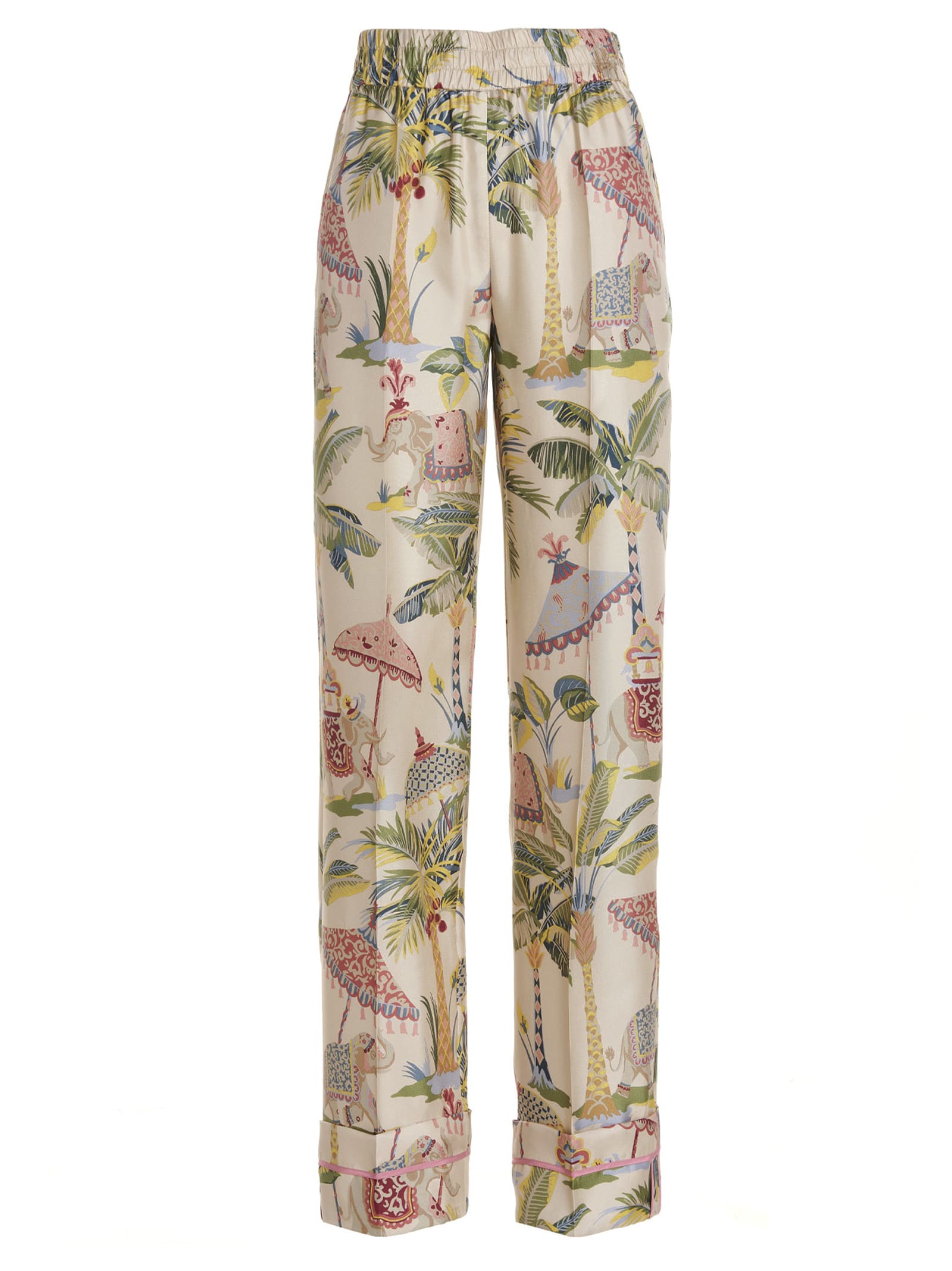 RED Valentino All-over Print Trousers