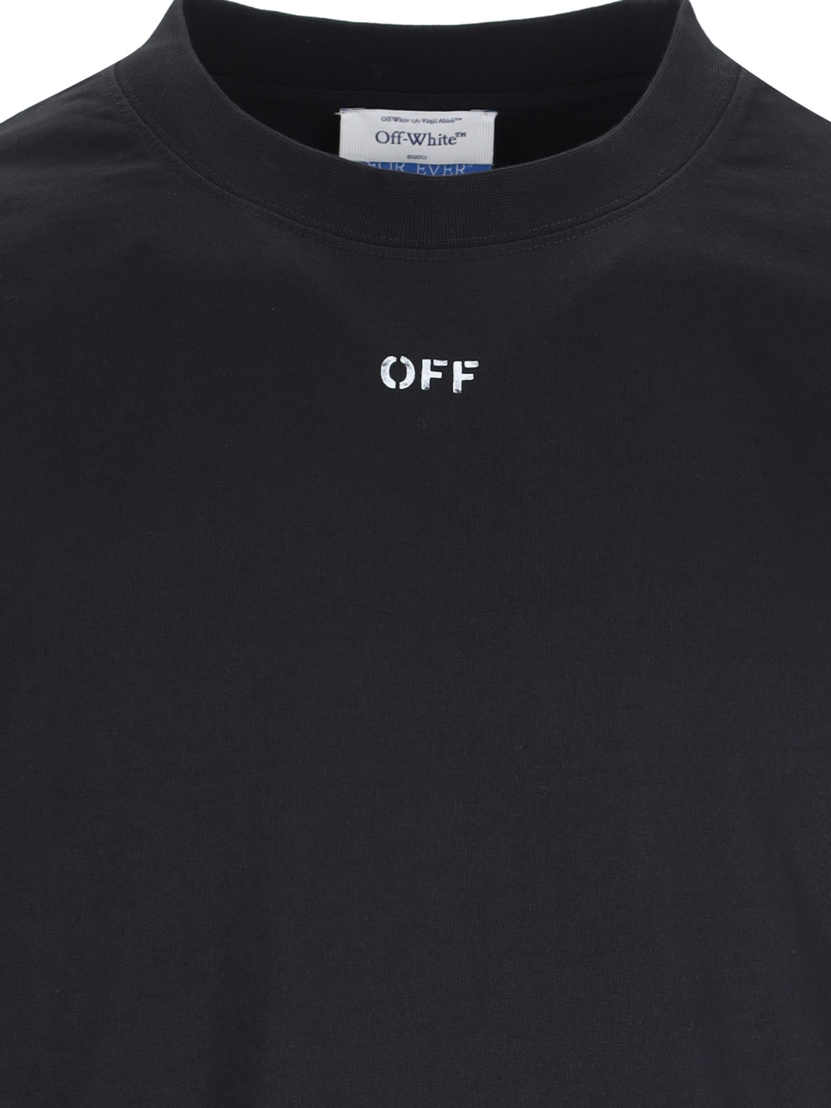 Shop Off-white Logo T-shirt In Black