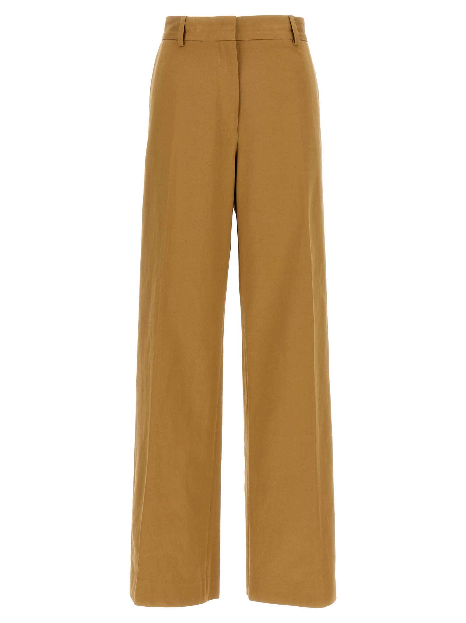 Shop Dries Van Noten Paxy Pants In Beige