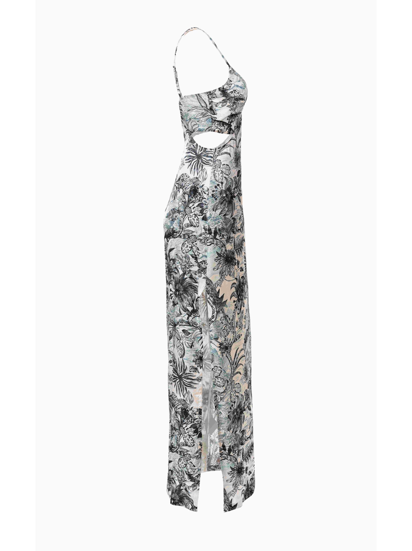 Shop Just Cavalli Dress In Blue