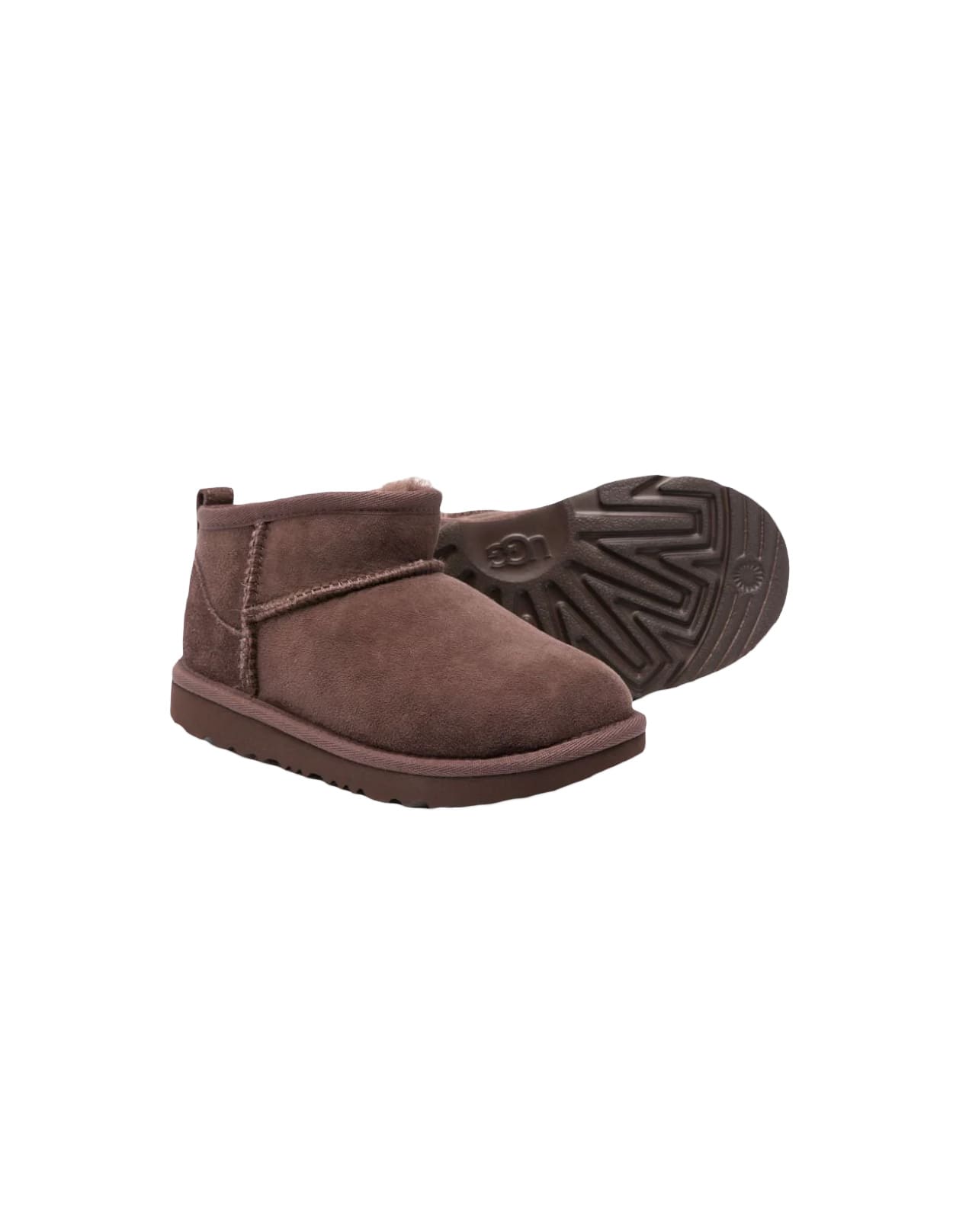 Shop Ugg Burnt Cedar Classic Ultra Mini Boots In Brown