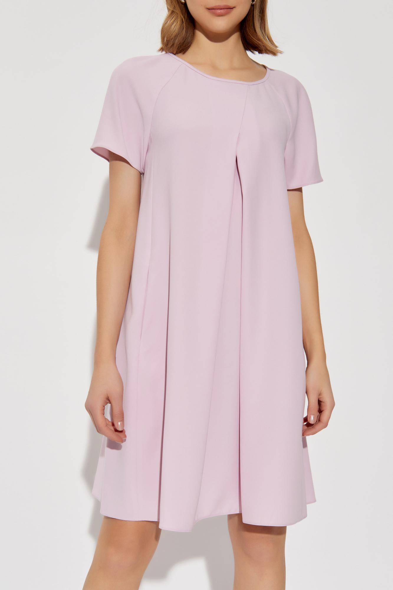 Emporio Armani Women's Crew Neck Mini Dress In Peony