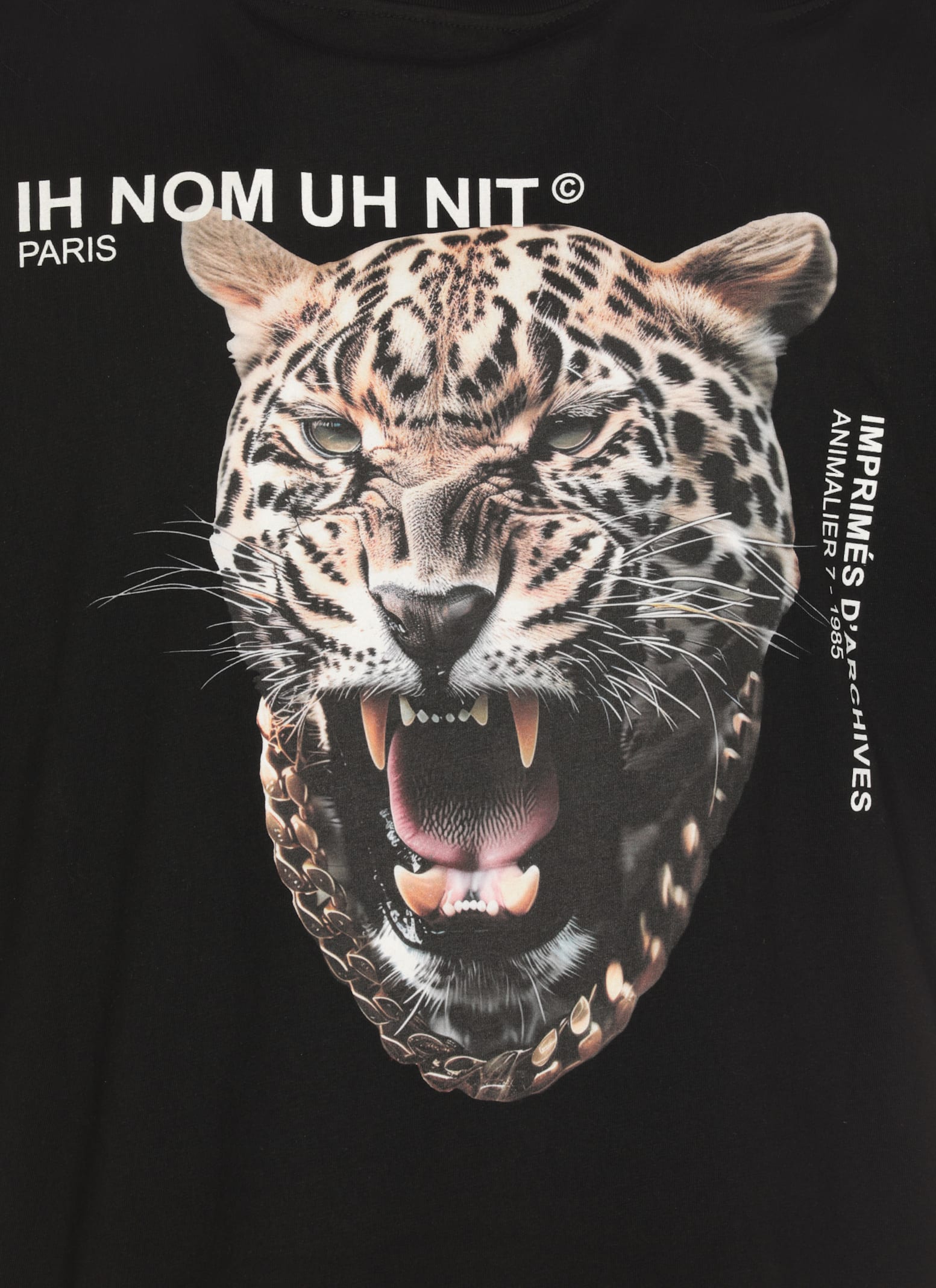 Ih Nom Uh Nit This Is Authentic Mask T-shirt In Black